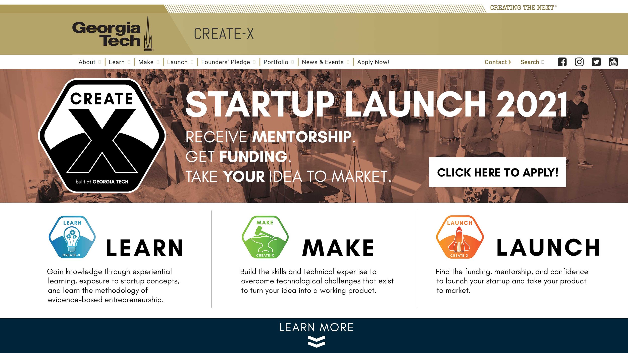 Homepage Redesign (Desktop)