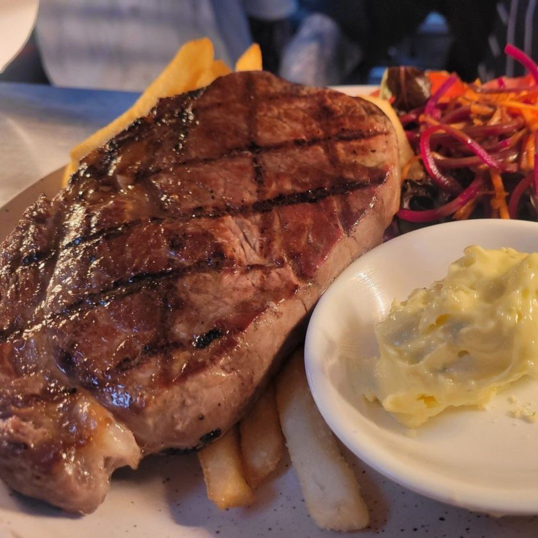 Make your way to @mansfieldhotel and try a Southern Rangers Grass Feb Beef Scotch Fillet 300g MB4 with Seasonal Vegetables / Salad, Chips &amp; Your Choice of Sauce.

#AustralianMeatGroup #AMG #grassfedbeef #beef #grassfed #aussiebeef #australianbeef