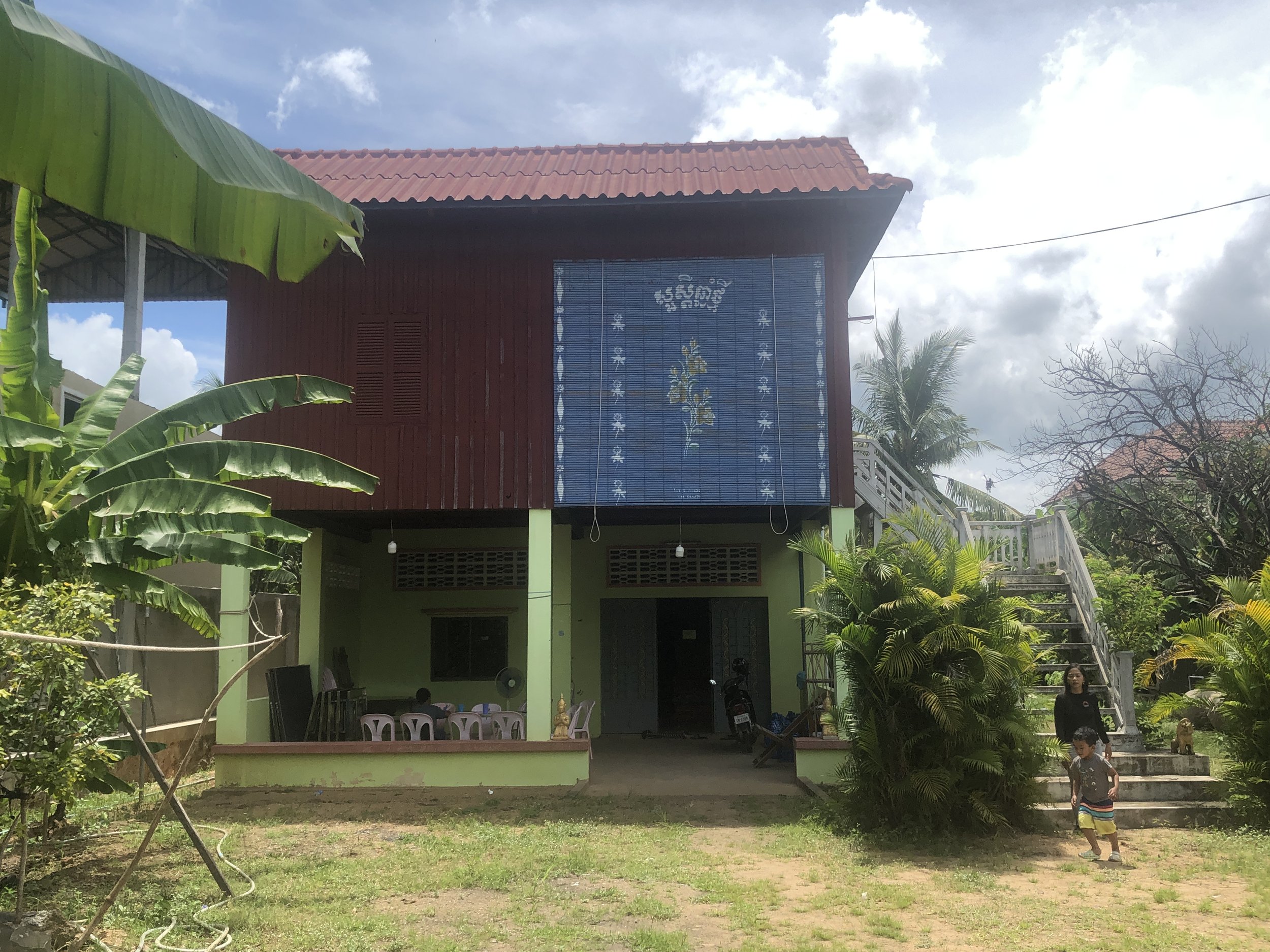 Khmer Traditional house in Kampong Cham