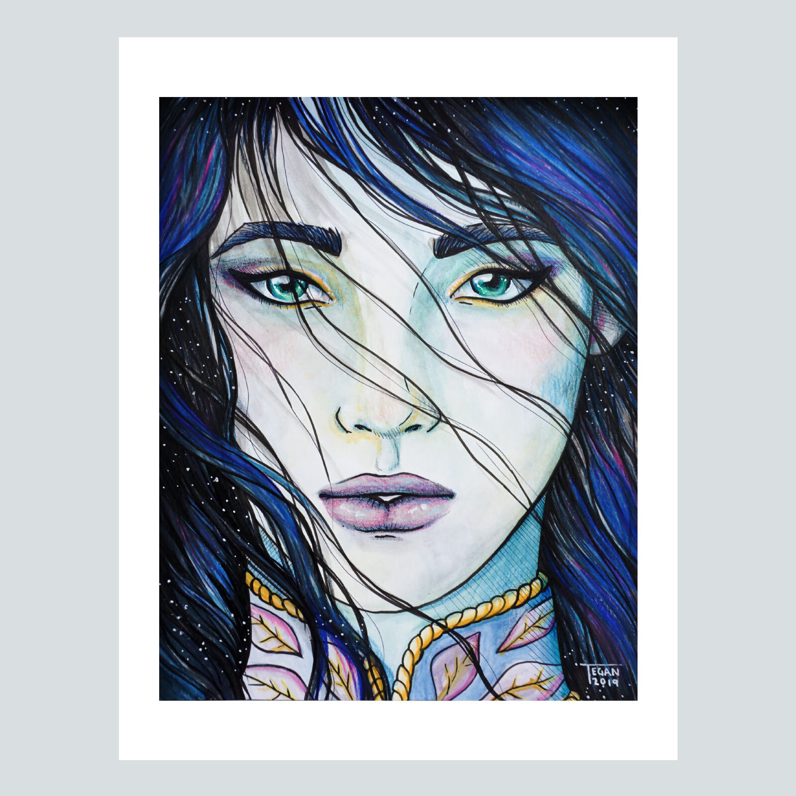'Nebula' Print