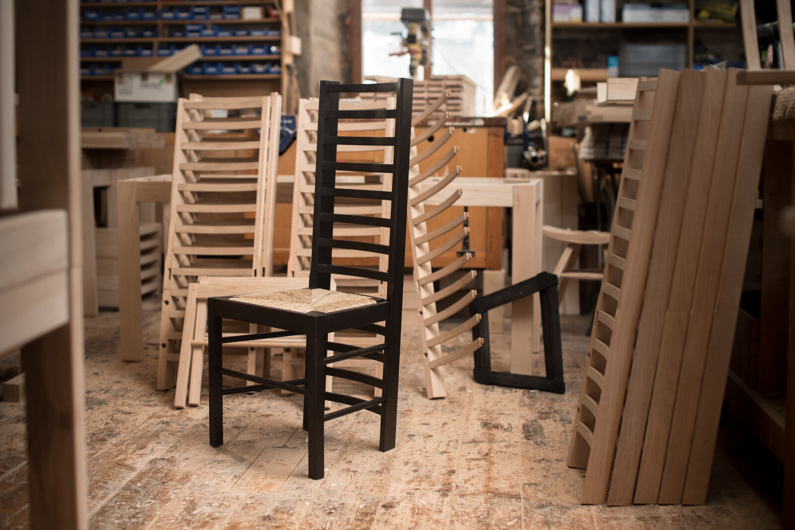 Ladder-Back Dining Chair, Woodworking Project