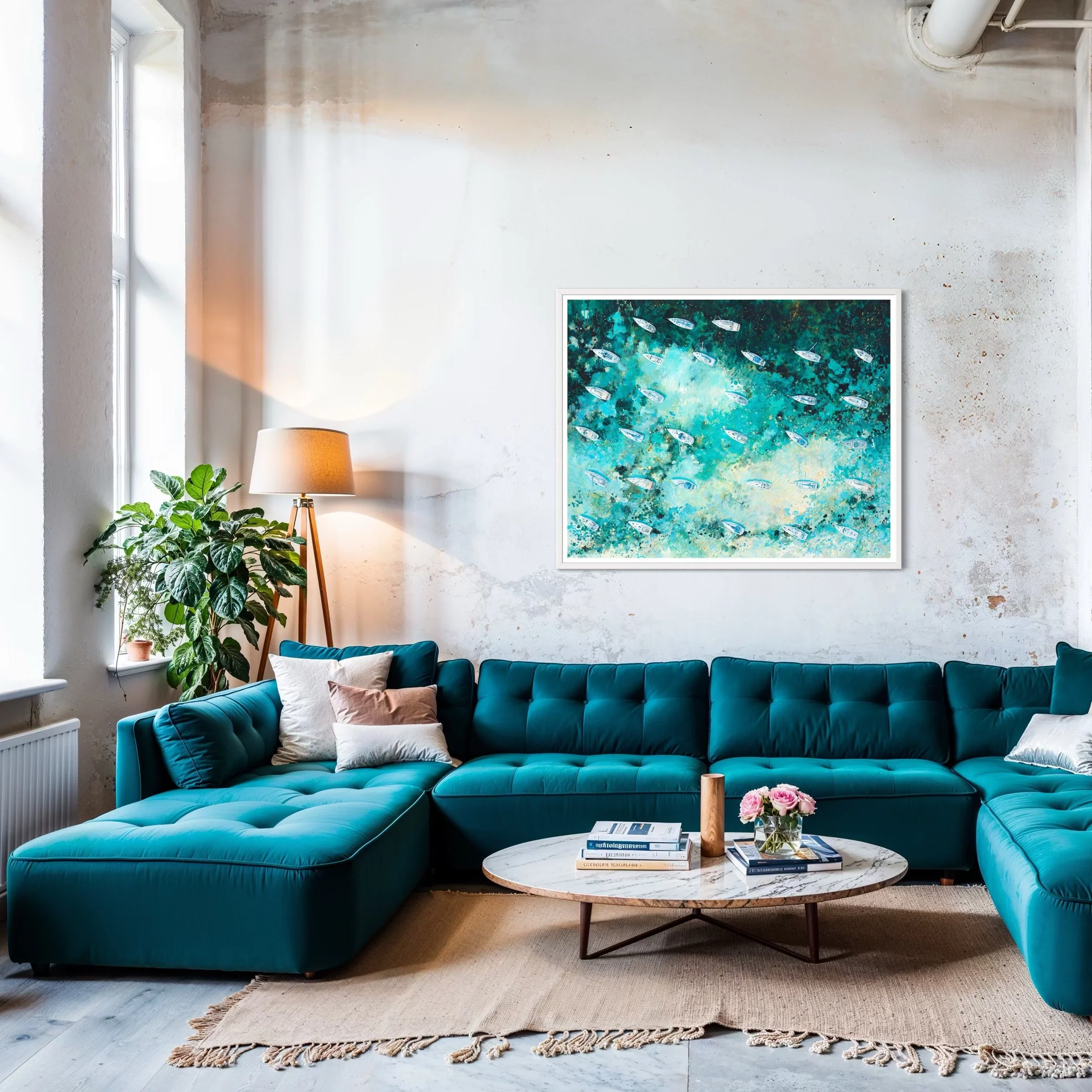 The Timeless Appeal of Coastal Prints in Interior Design