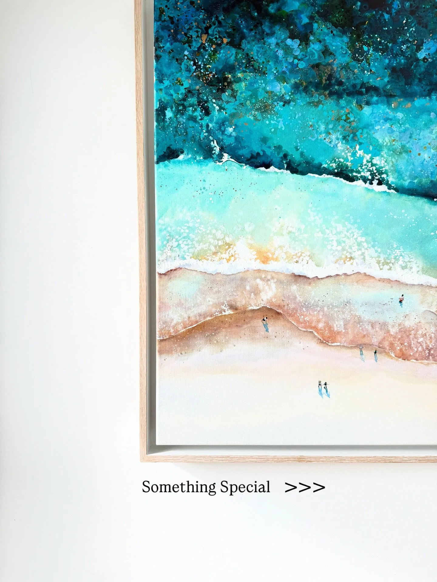 S O M E T H I N G  S P E C I A L 

Are you looking for that special original artwork for your home?🏠 

A piece of art that transports you back to a special beach 🌊

&lsquo;Carbis Bay&rsquo; could be that artwork.🖼️ 

Comment &lsquo;yes&rsquo; if y
