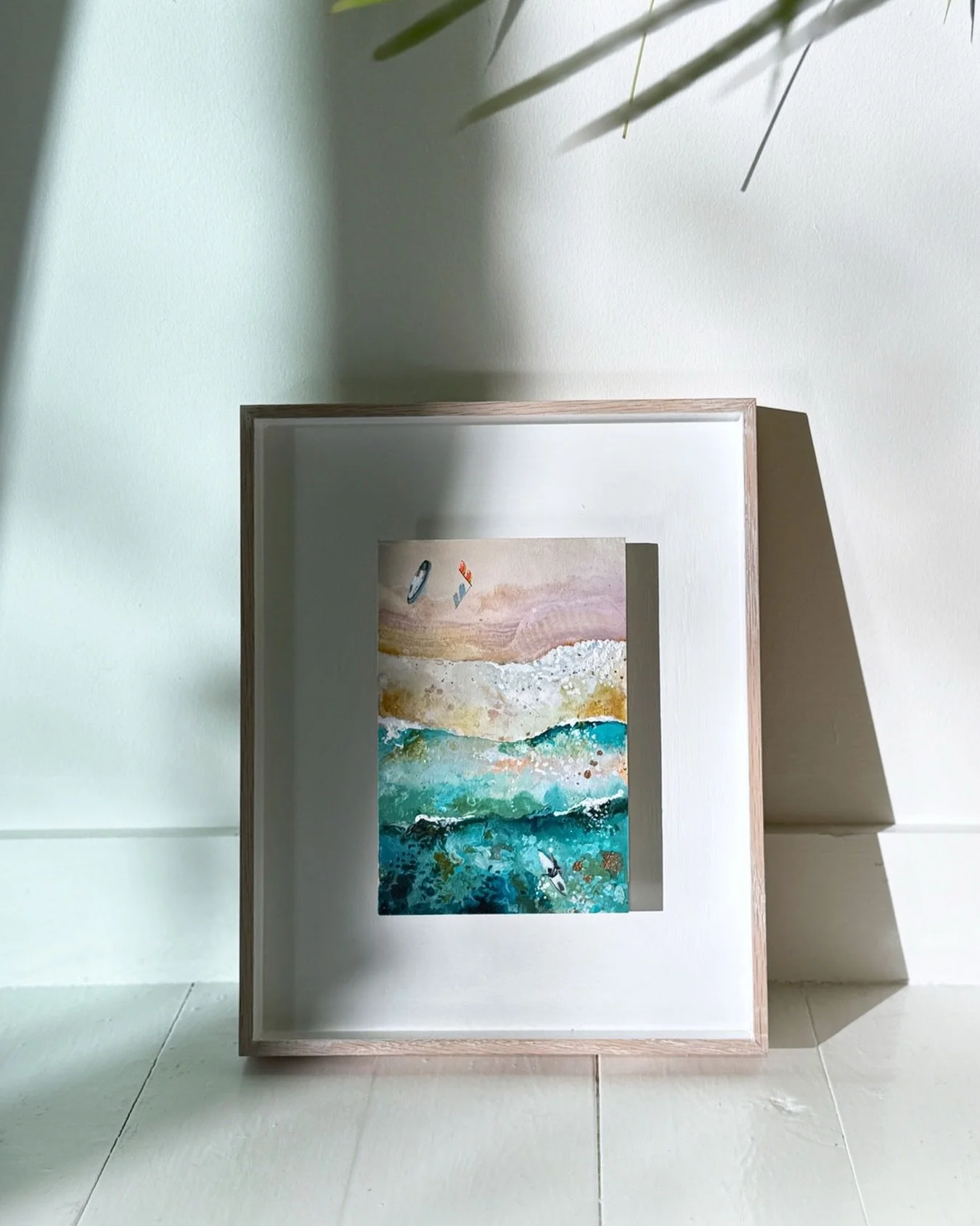 &lsquo;S U R F  P A T R O L&rsquo;

Original art 🖌️

#aerialseascapes #coastalartist #coastalliving