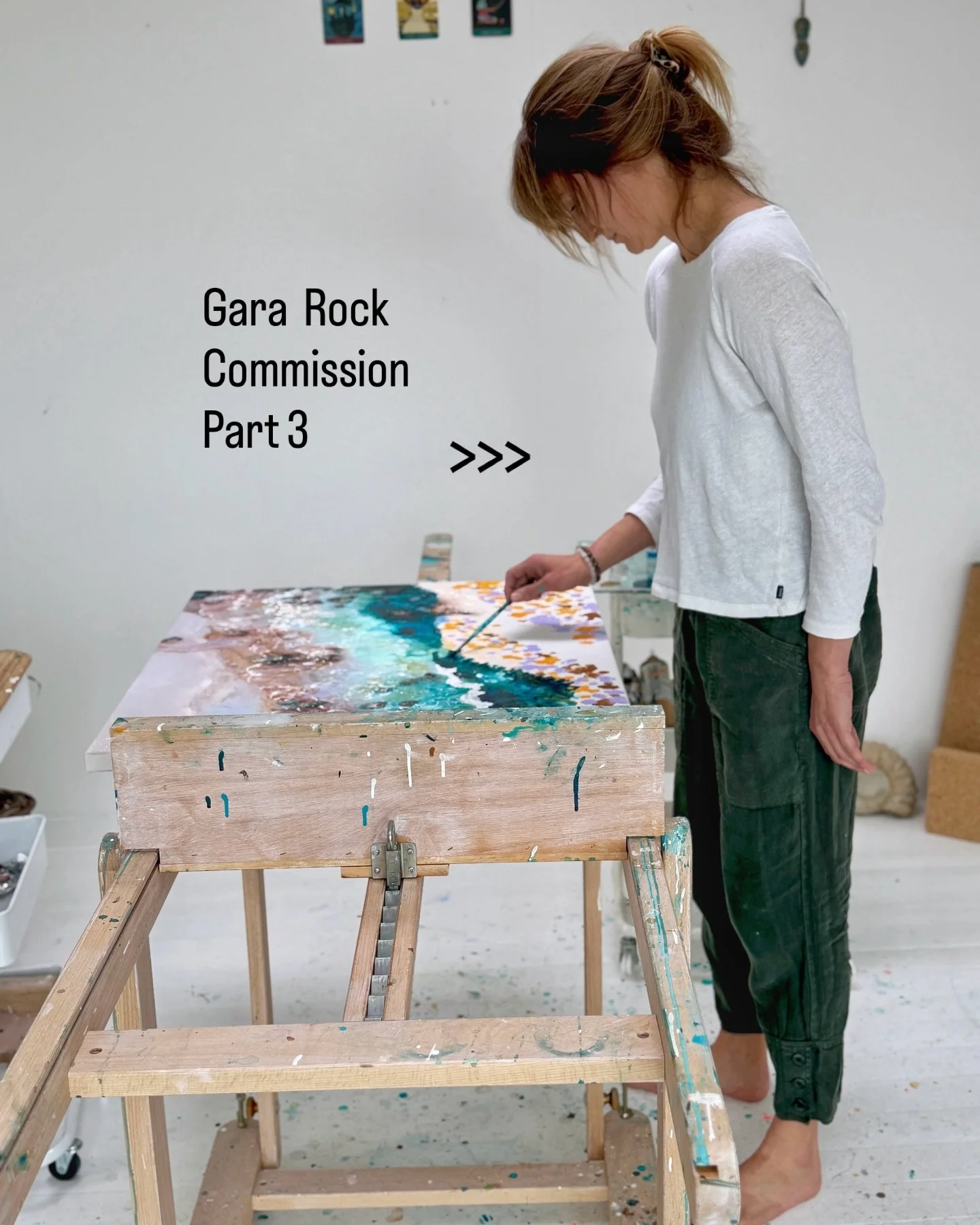 G A R A  COMMISSION PT3 🌊

I&rsquo;m so happy to reveal part three of my latest and final gara rock commission of 2025.

This piece has been an honour to create for a very special couple who got married @gararockhotel this year.

They commissioned m