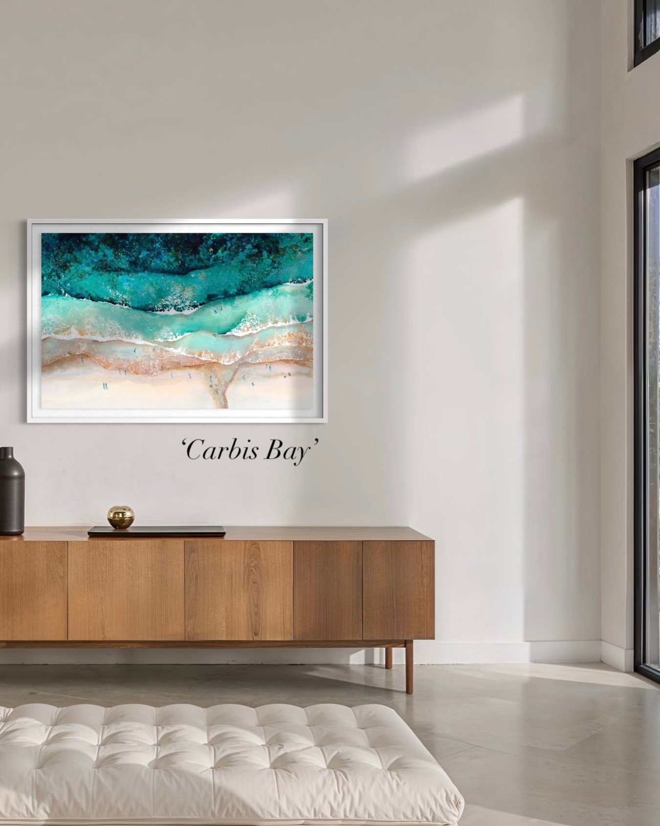 &lsquo;Carbis Bay&rsquo; ~ St.Ives Bay 

Last chance on this beautiful Cornish print. My stock levels are very low on this one. If you have been thinking of buying it, please don&rsquo;t delay ! There will not be a second round of printing, when it&r