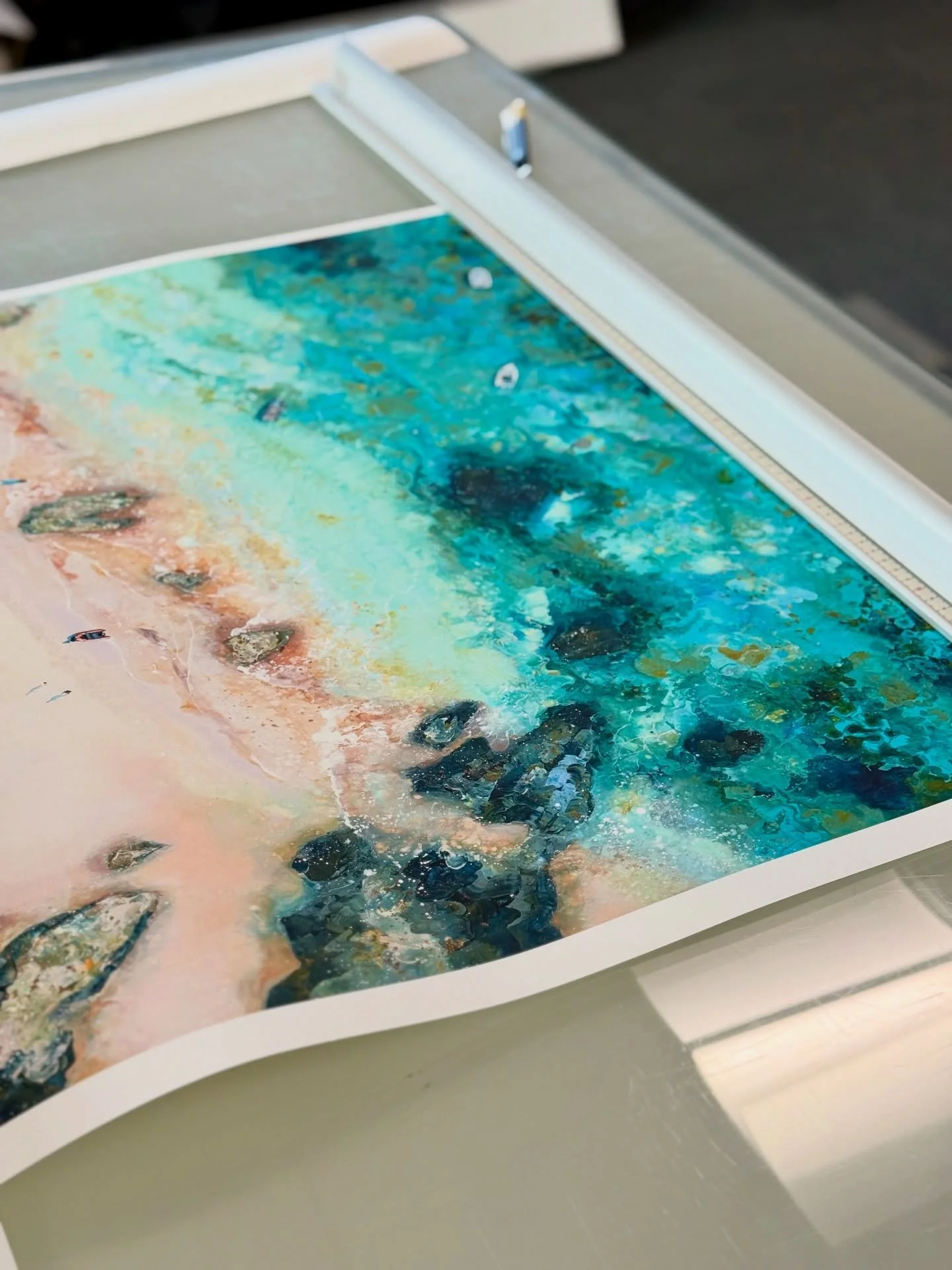 Behind the scenes @thelogicalchoicestudio 

A quick visit to my print partner down in Newquay- Cornwall. Always a brilliant service. Thank you team 🙏

#fibeartprints #gicleeprint #cornishprints