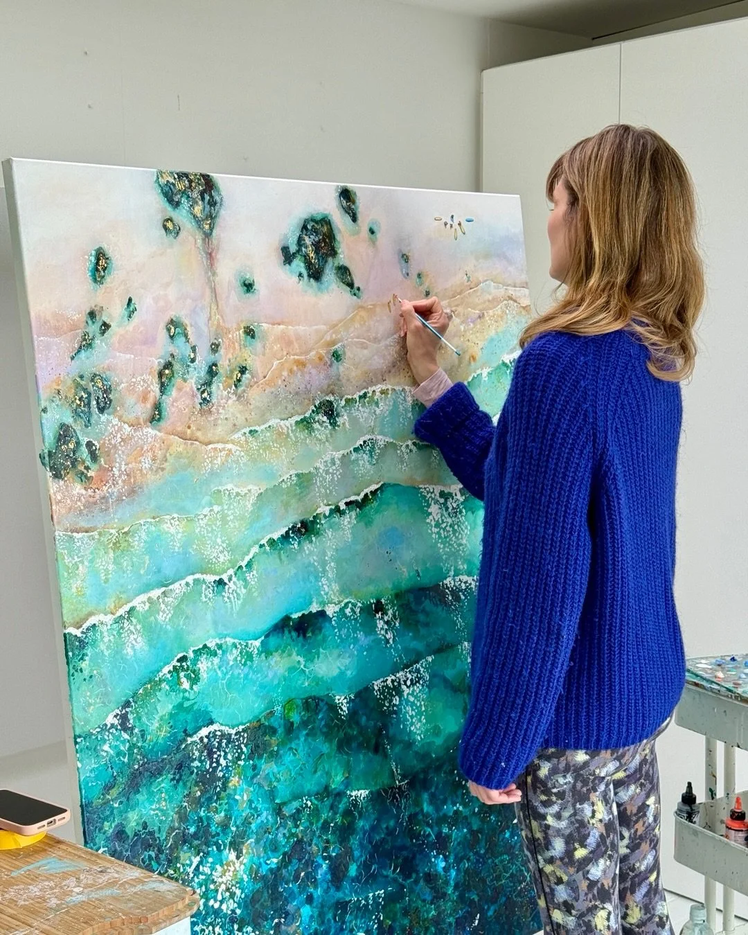 &lsquo;Graceful Gwithian&rsquo;

Original Acrylic on Canvas 2026 🖌️

#gwithian #cornwall #cornishart