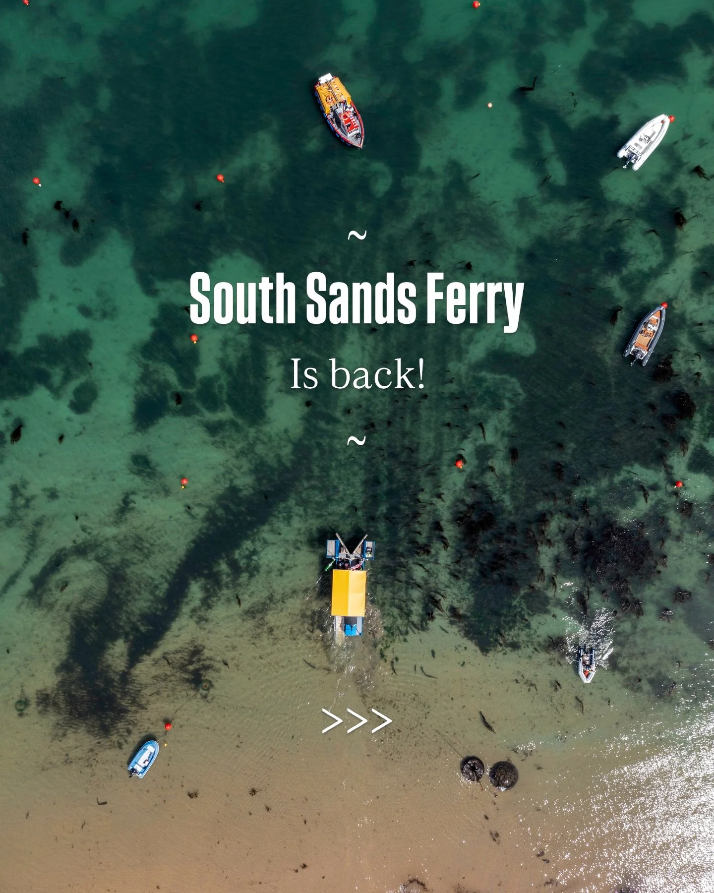 The South Sands Ferry is back! ⛴️

The South Sands Ferry is a passenger service in Salcombe, Devon, that operates seasonally between Whitestrand Pontoon in the town centre and South Sands Beach is back on the 28th March. @southsandsferry 

This iconi