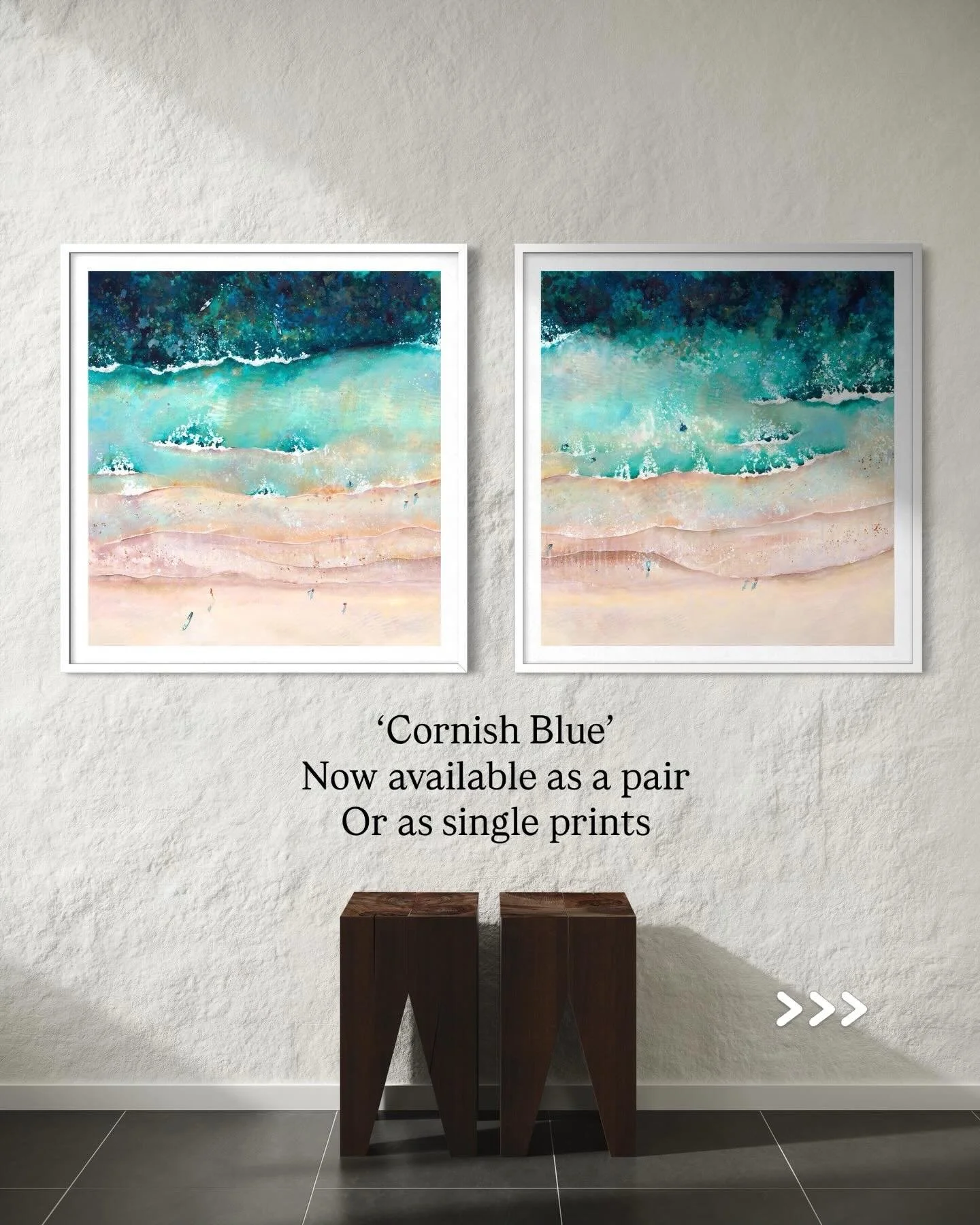 &lsquo;Cornish Blue&rsquo; now available 

Link in bio 👆

#cornwall #cornishprints