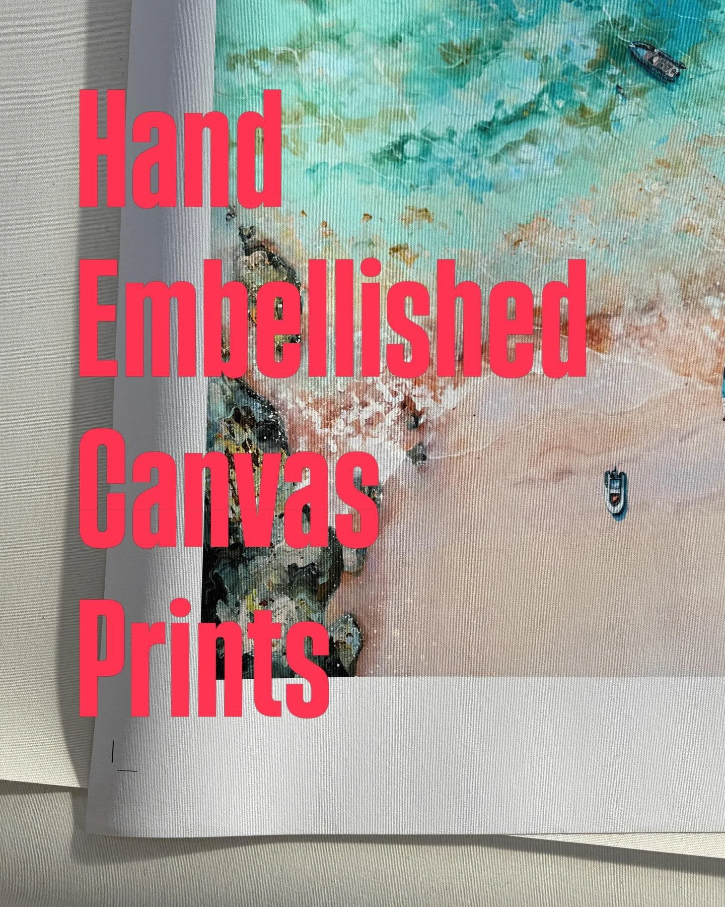 Hand Embellished 24k Gold Leaf Canvas Prints.

Super exclusive!

Very limited run of some of my favourite pieces.

Framed in Solid white washed Oak frames.

White glove specialist art courier delivery.

Comment &lsquo;I&rsquo;m In&rsquo; for access.
