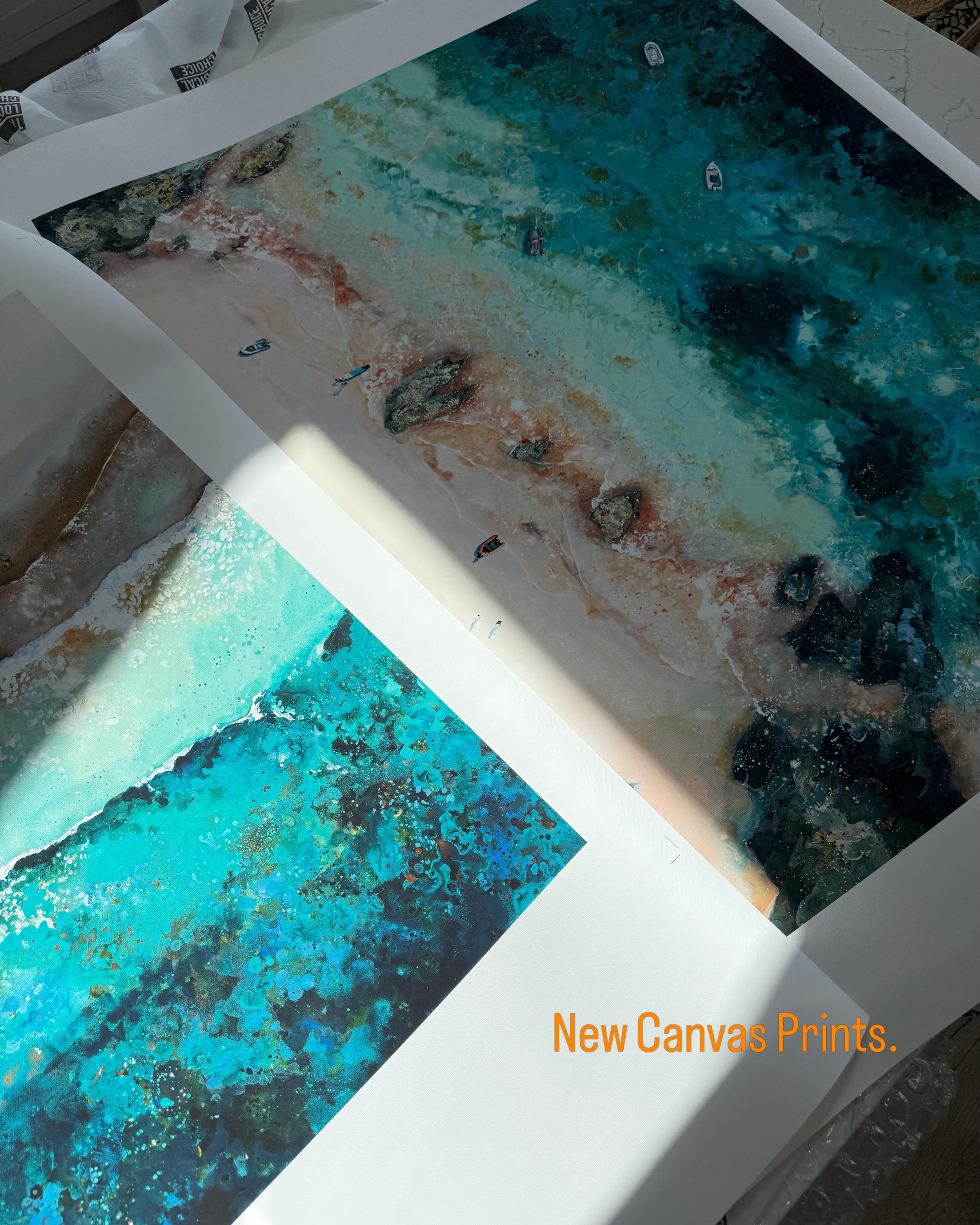 C O M I N G  S O O N. 🖌️

Hand embellished canvas prints.

Be the first to hear. 

Sign up to my newsletter 👆