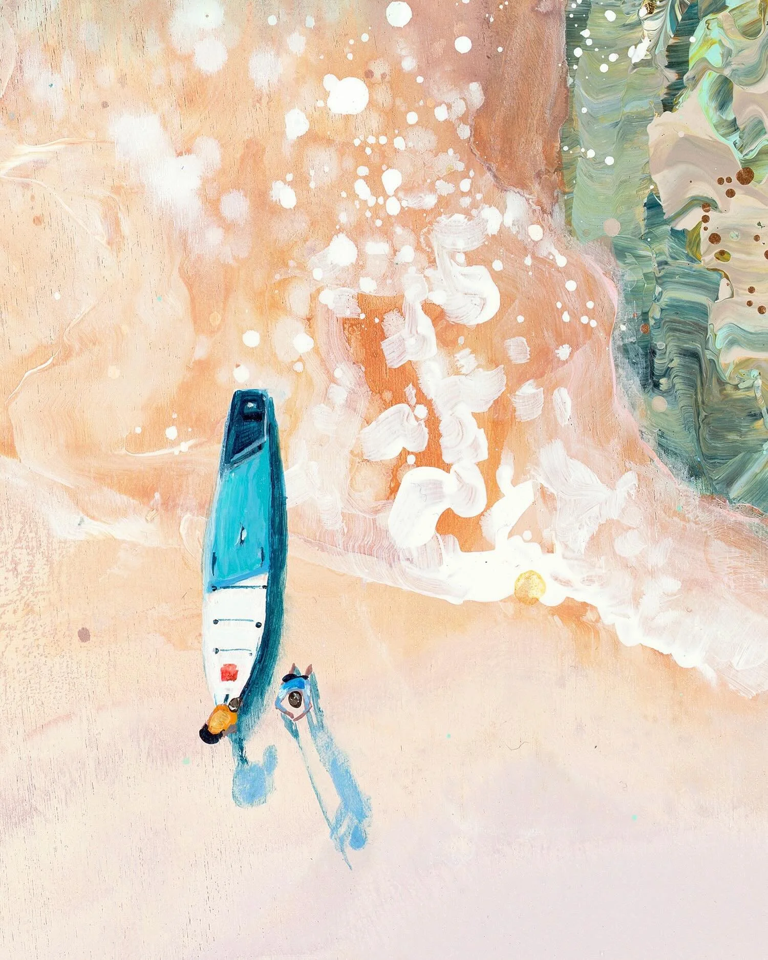 Close up from &hellip;.&rsquo;Coastal Calling&rsquo;

Exclusively available from my website 👆