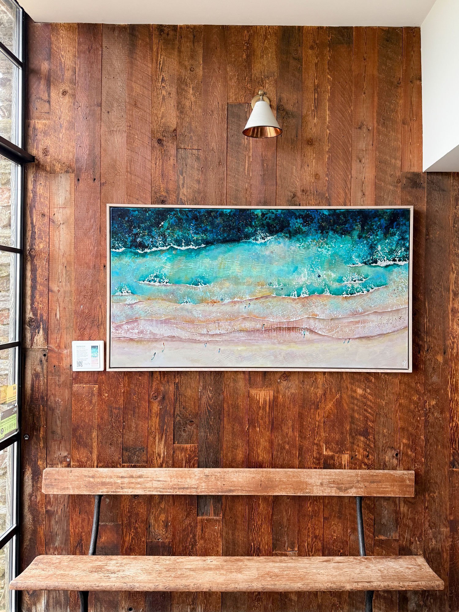 Lucy Young, resident artist, Gara rock hotel