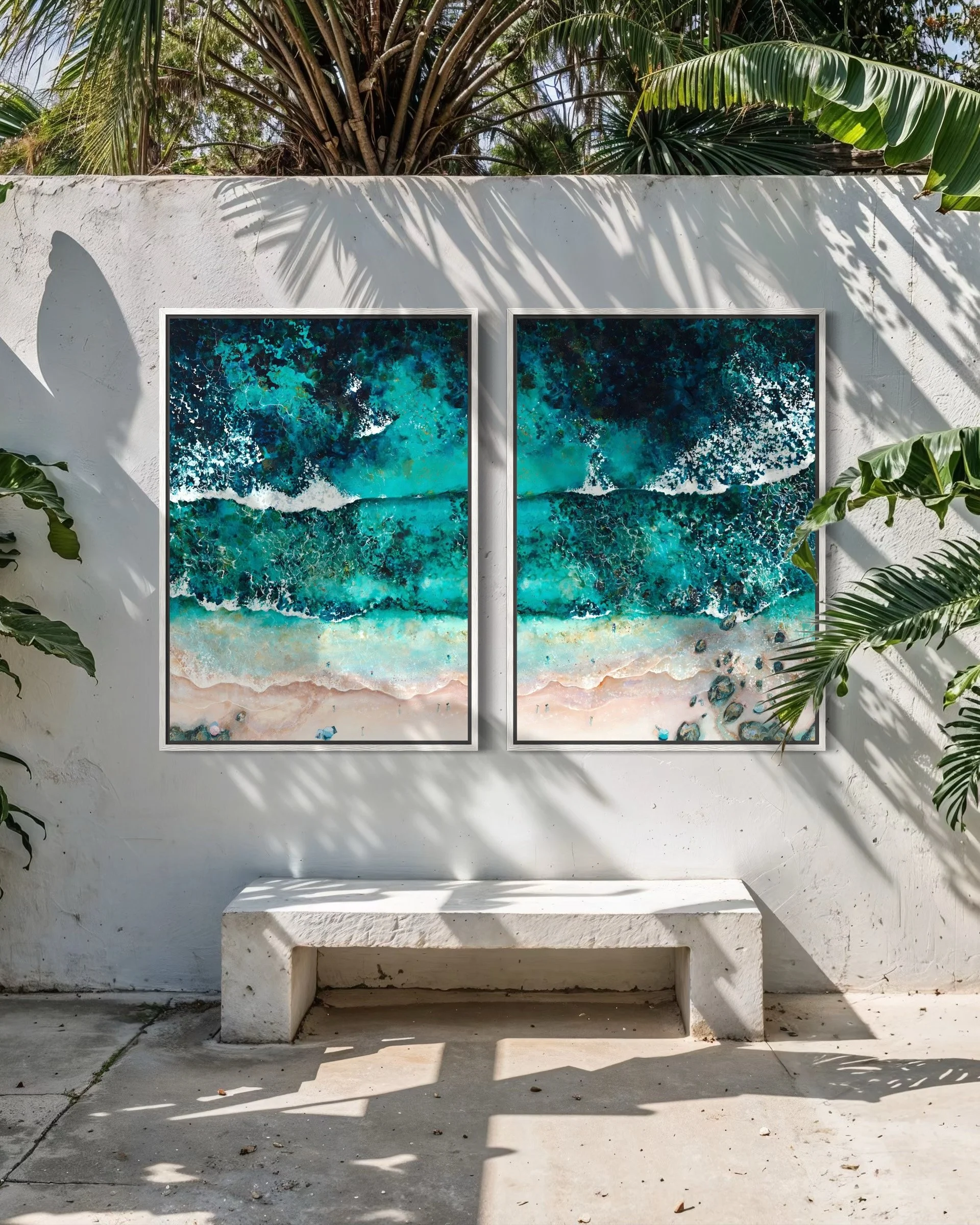 aerial art by Lucy Young artist