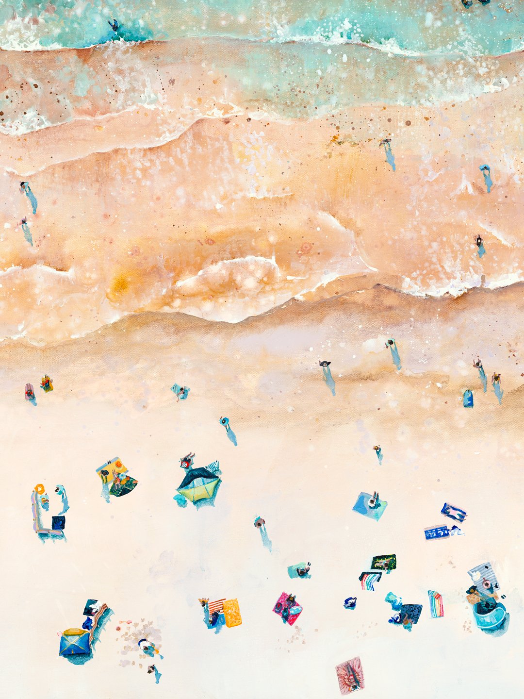 This is a physical work of depth and luminosity. Every heavy ridge of paint captures the celebrated St Ives light, making it a legacy acquisition for any serious collector of modern British seascapes."