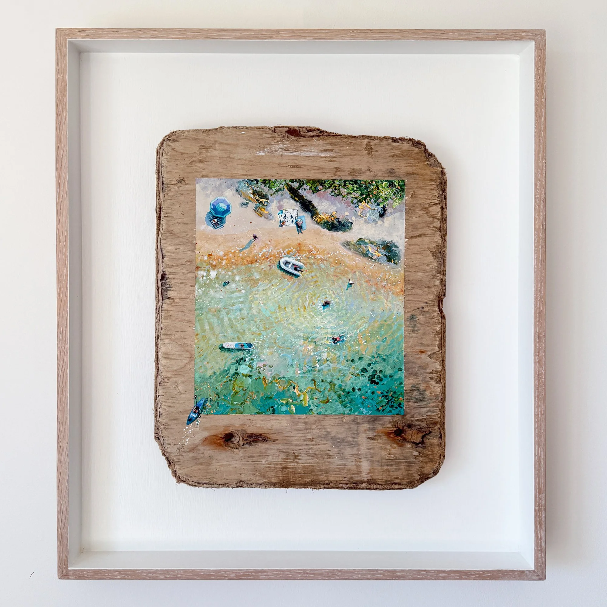 'Lazy Days'  | Salcombe Estuary | Driftwood Art