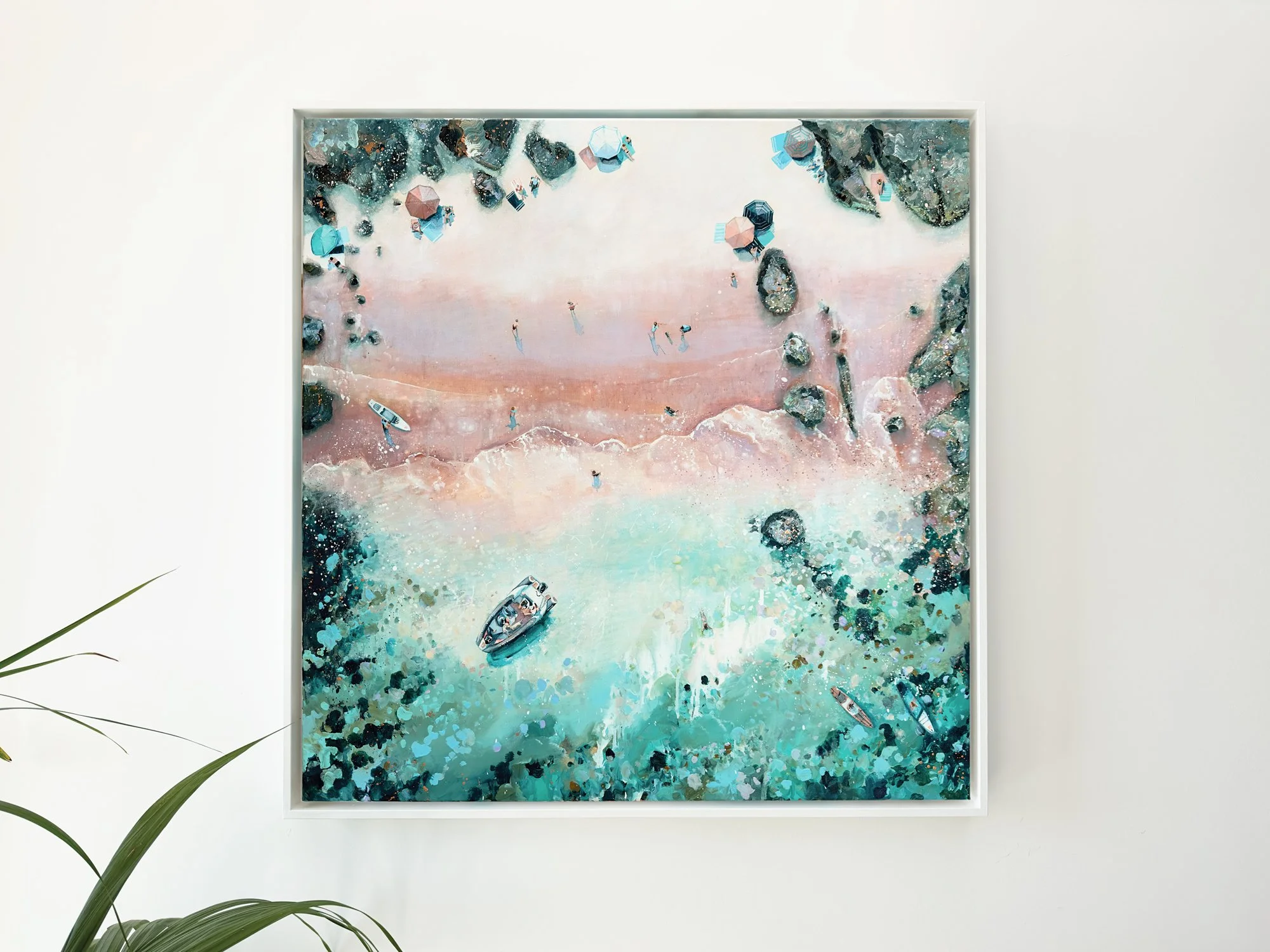 commissioned artwork by british seascape artist, lucy young