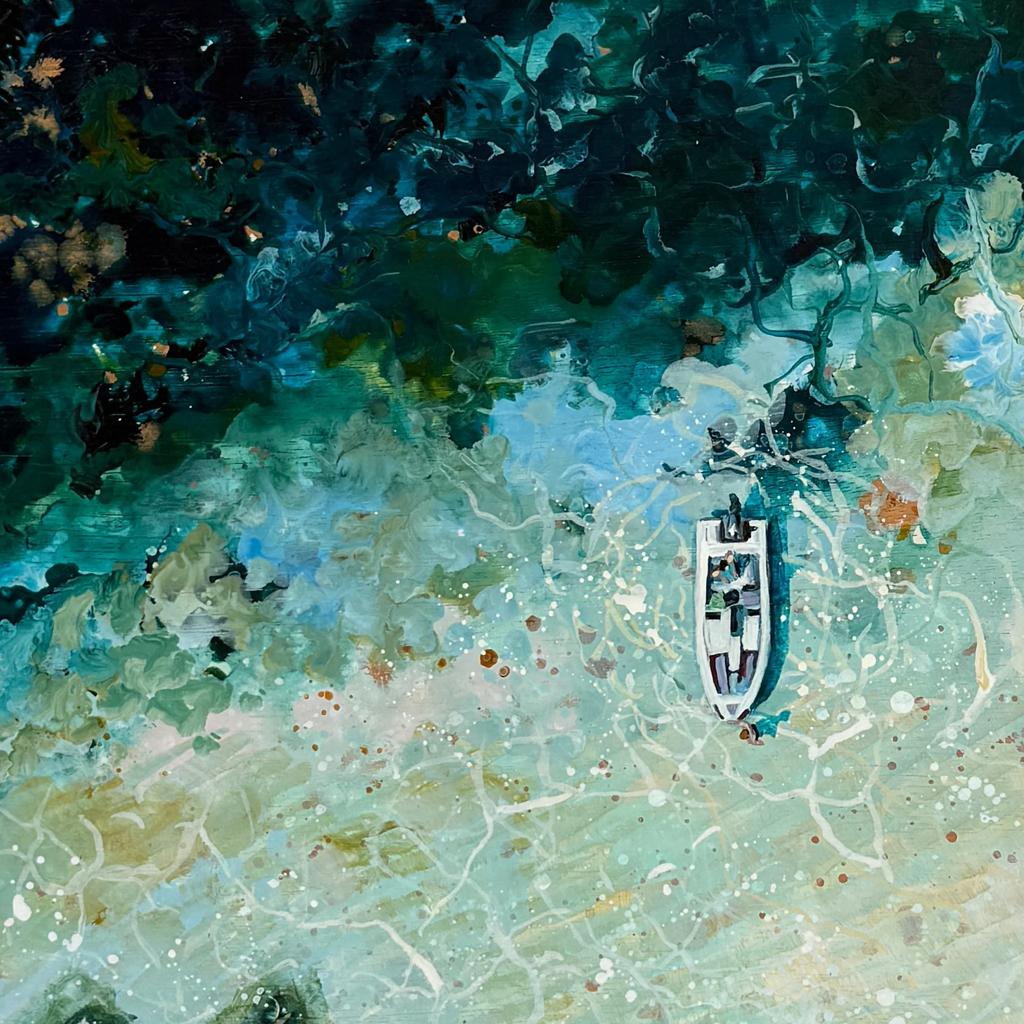 British contemporary artist, Lucy young