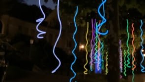 VIER MURMELN - Lichtinstallation