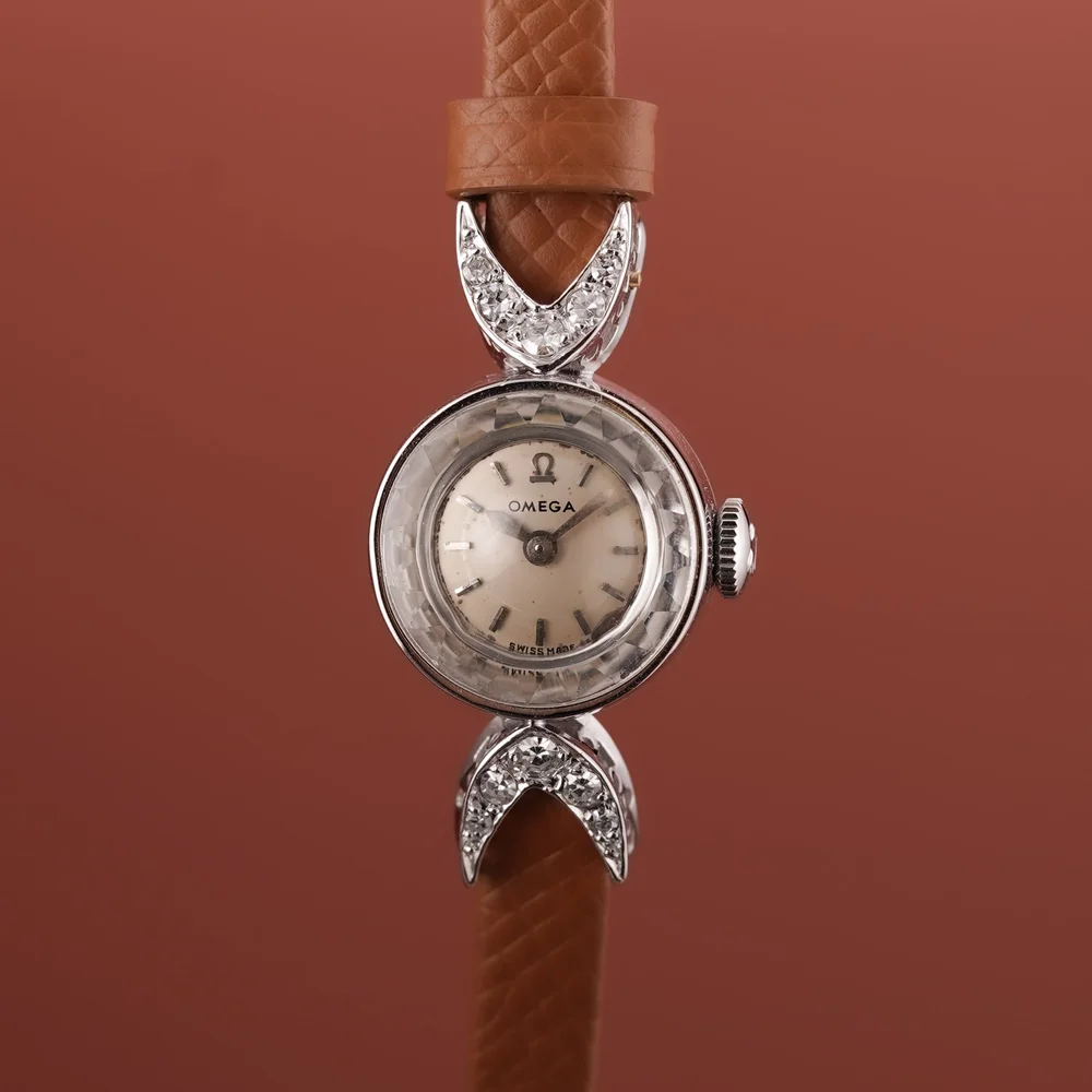 knee length dresses for ladies Omega 2668-8SC, Cal. 244, Women's Dress Vintage Watch main image 0