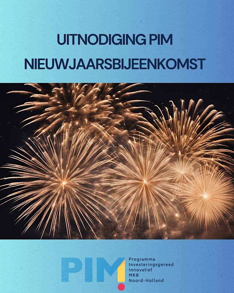 Nieuwjaarsborrel PIM nieuwe stijl