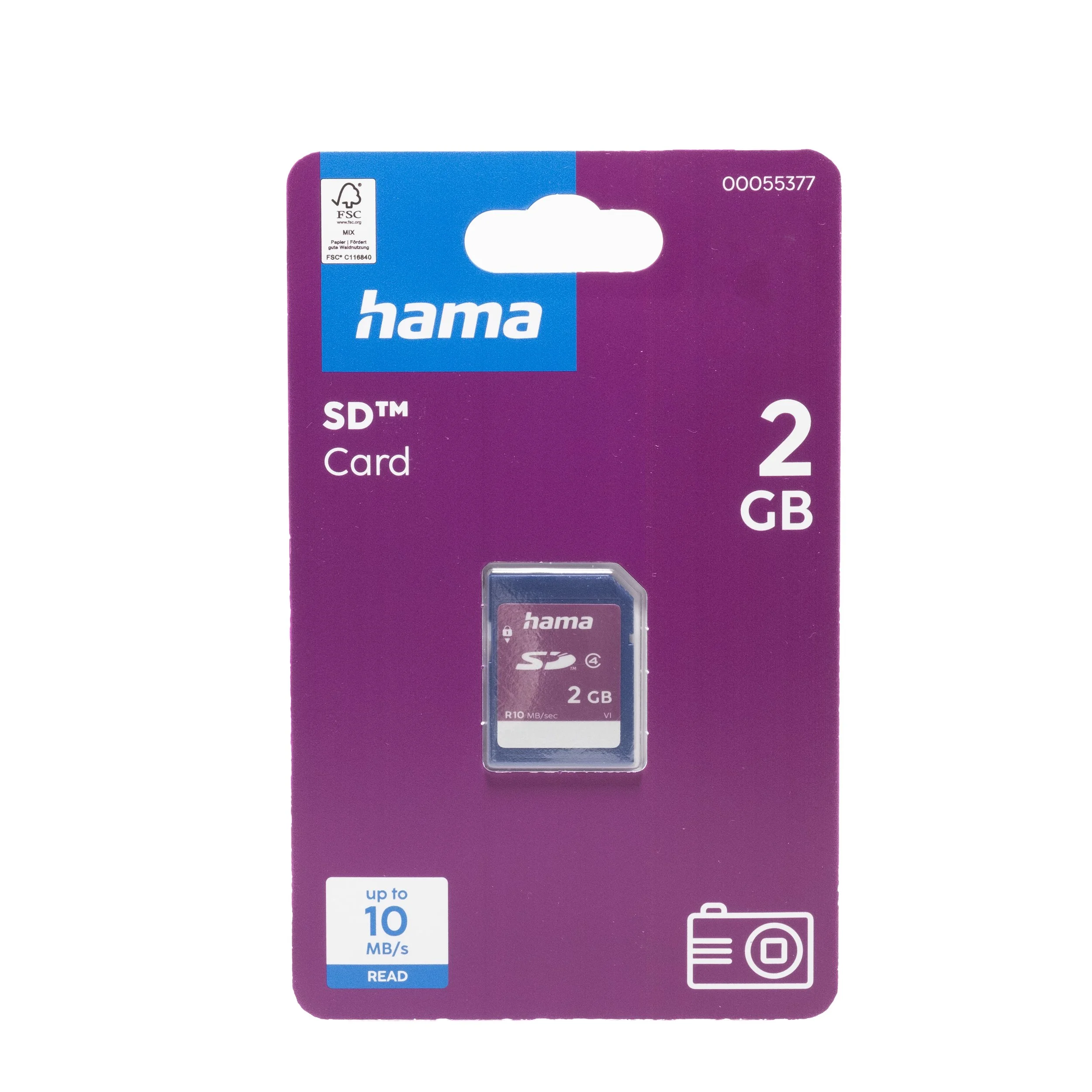 Tarjeta SD 2GB Hama