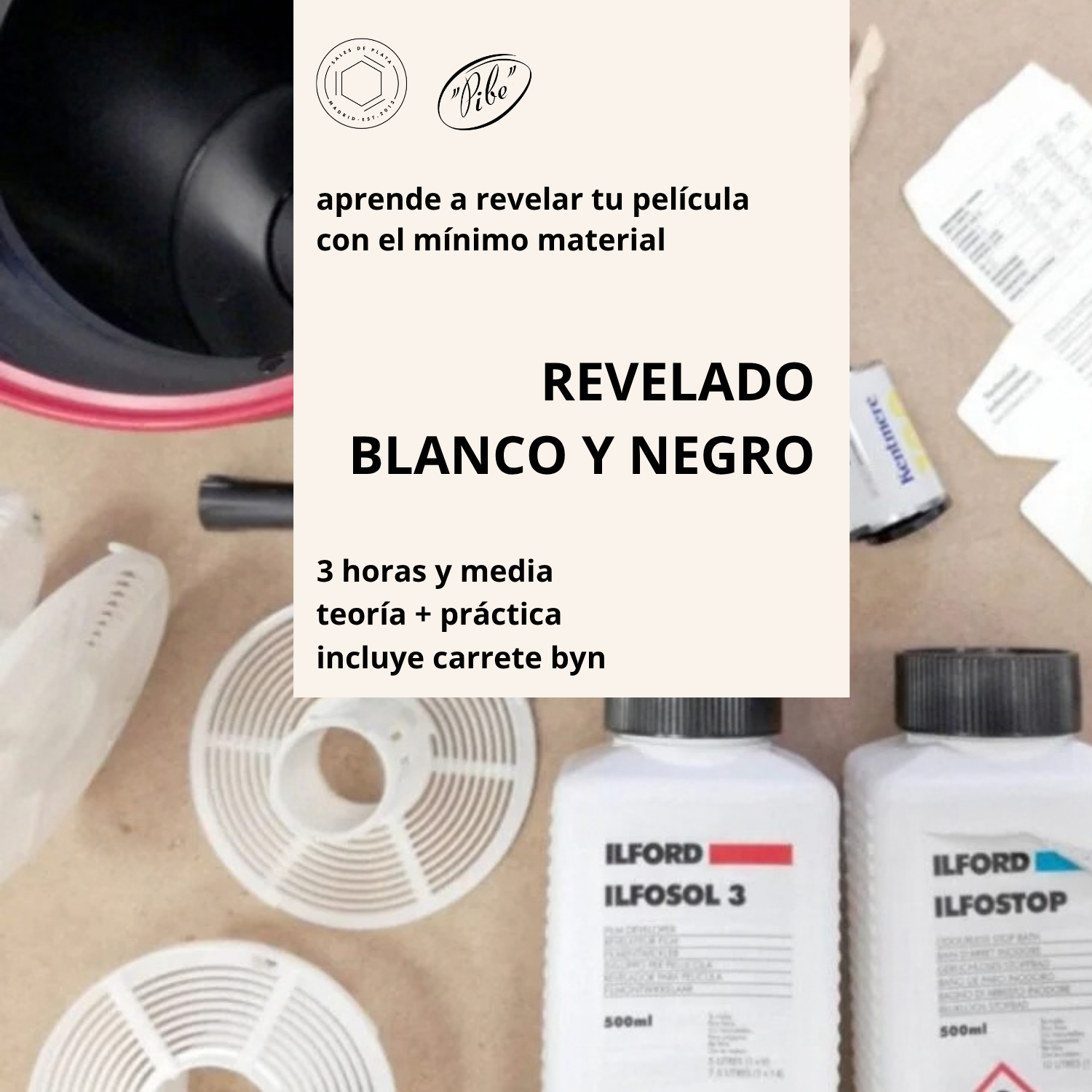 Taller de Revelado Blanco y Negro