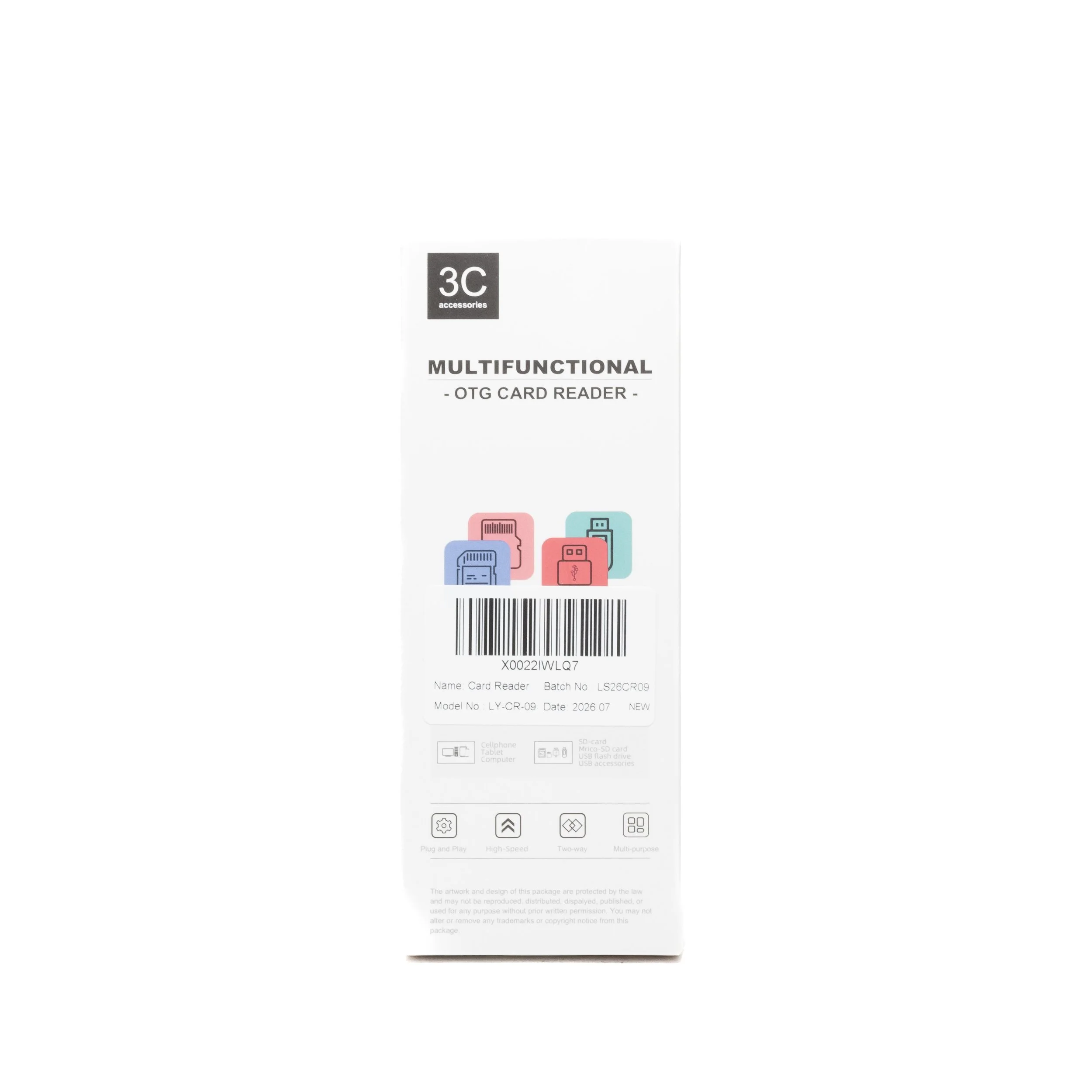 Lector de tarjeta SD y MicroSD a USB-C y Lightning