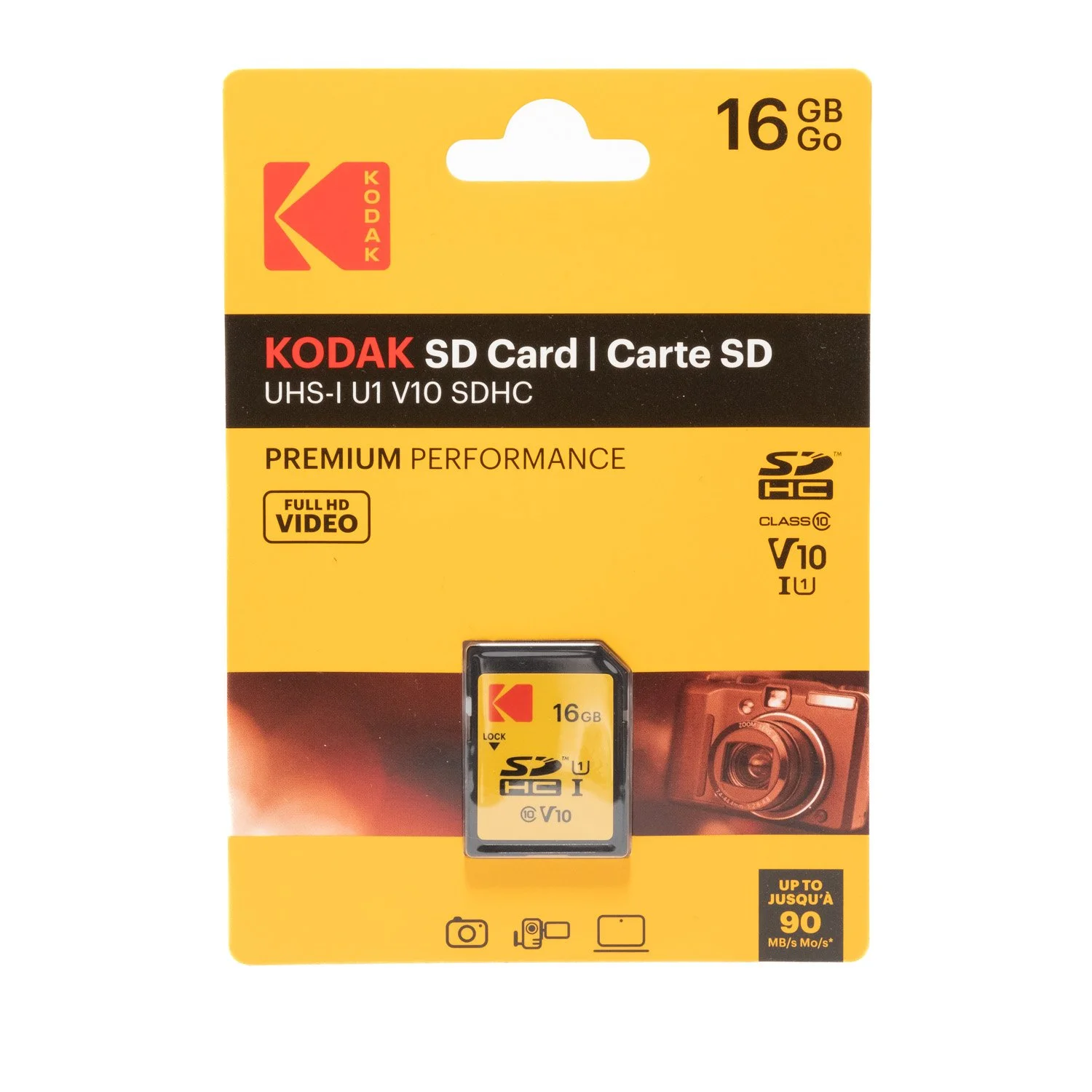 Tarjeta SDHC 16GB Kodak