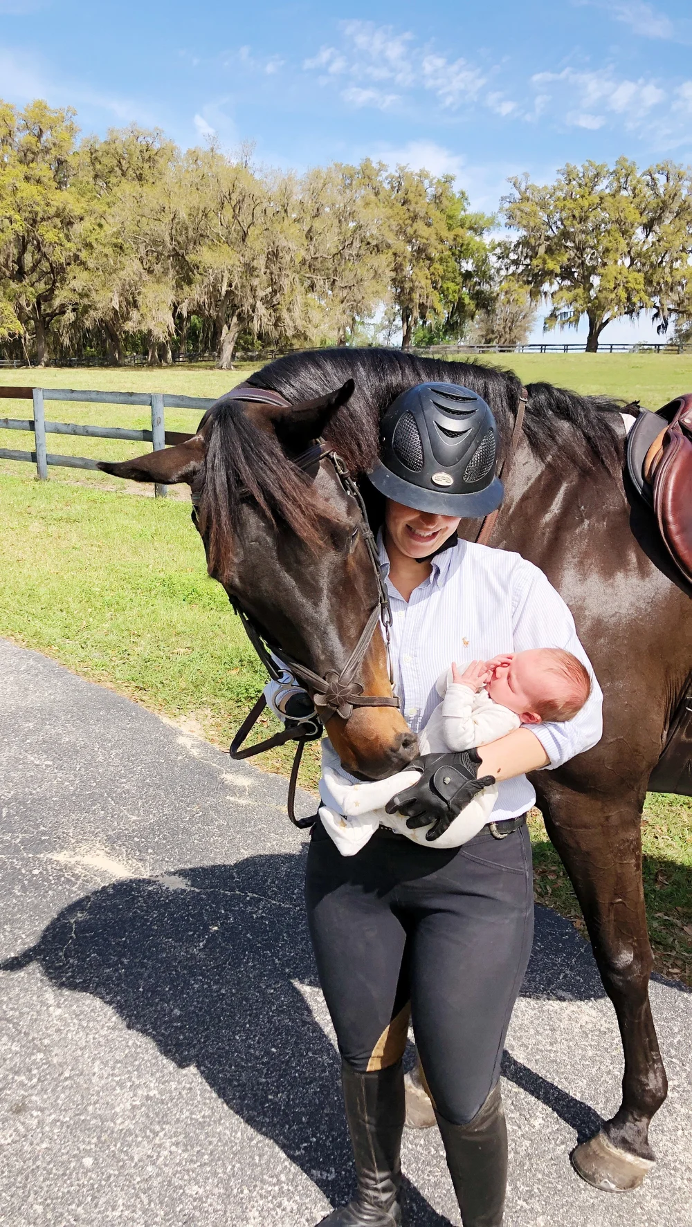My Personal Experience Horseback Riding While Pregnant — The Littlest Equestrian