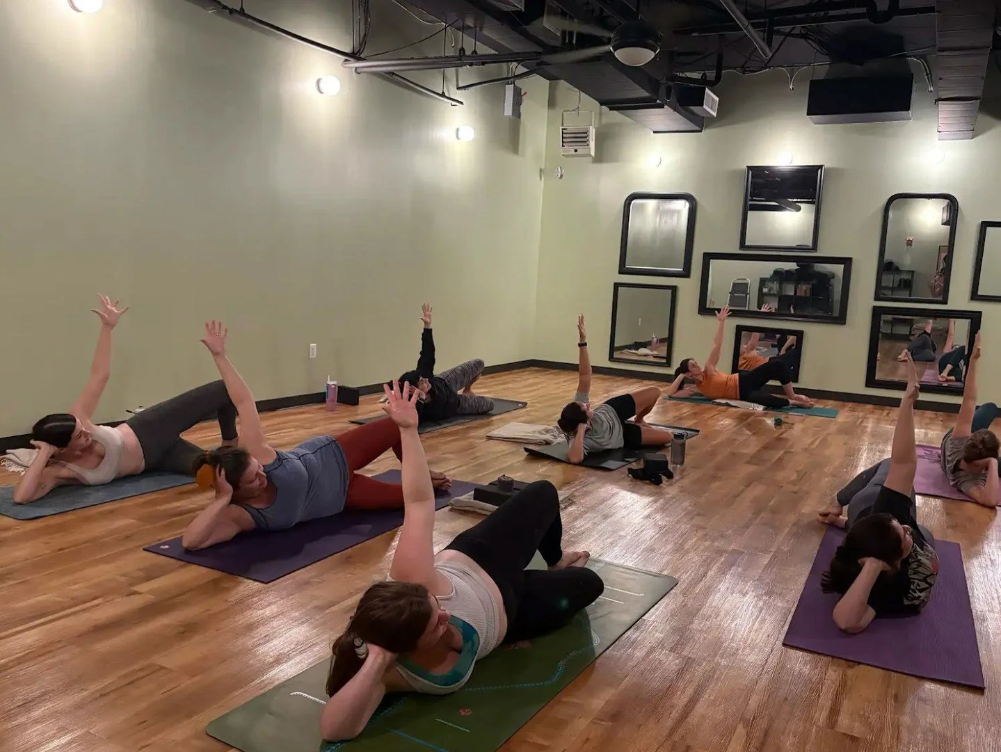 We LOVE Pilates in addition to a regular yoga practice! 

Join us every Tuesday at 6:00pm for Mat Pilates at Yoga Heights Georgia Ave!
