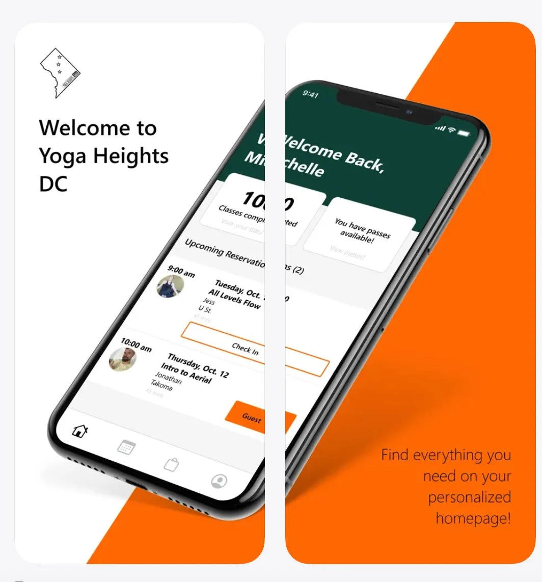Explore our full class schedule and sign up for classes from your phone! It is way more fun than doom scrolling. 

Grab our free app in the app store when you search Yoga Heights, or click the link in our bio!