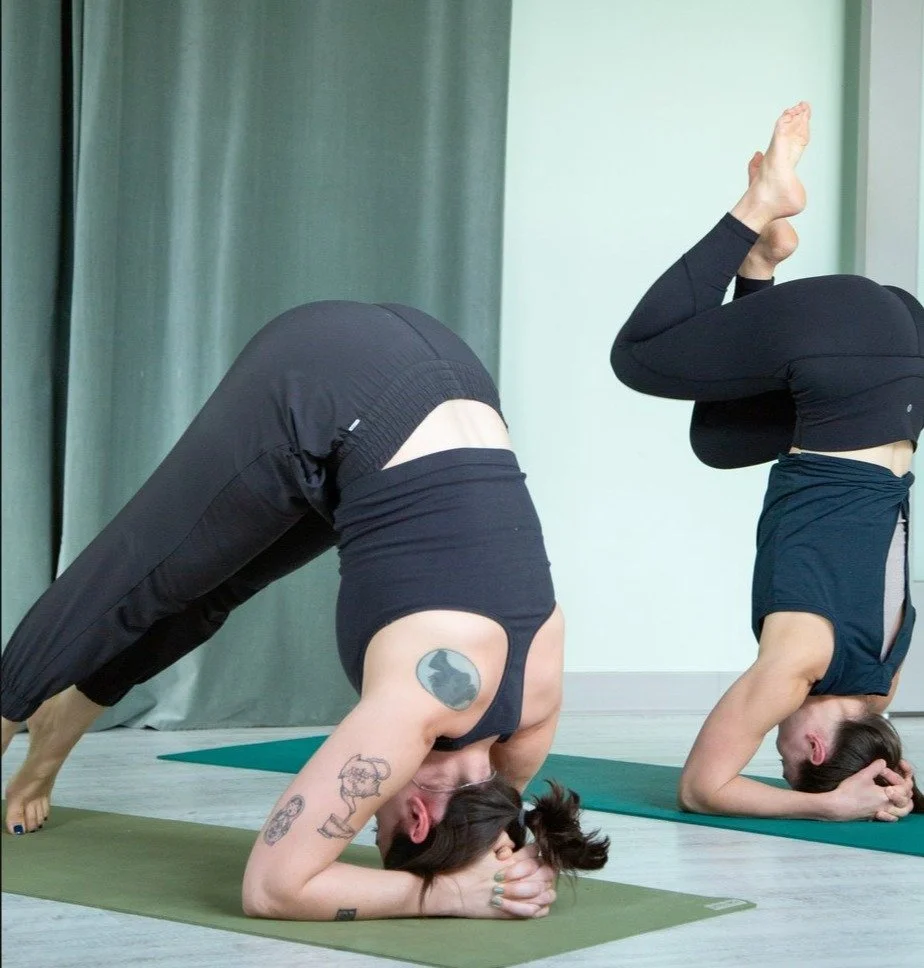 Join us on Sunday, June 14 from 2-4pm at Yoga Heights Georgia Ave. for INVERSION with Dan!

Learn skill and drills to build strength and confidence when practicing inversions like headstand, crow pose, handstands and more!