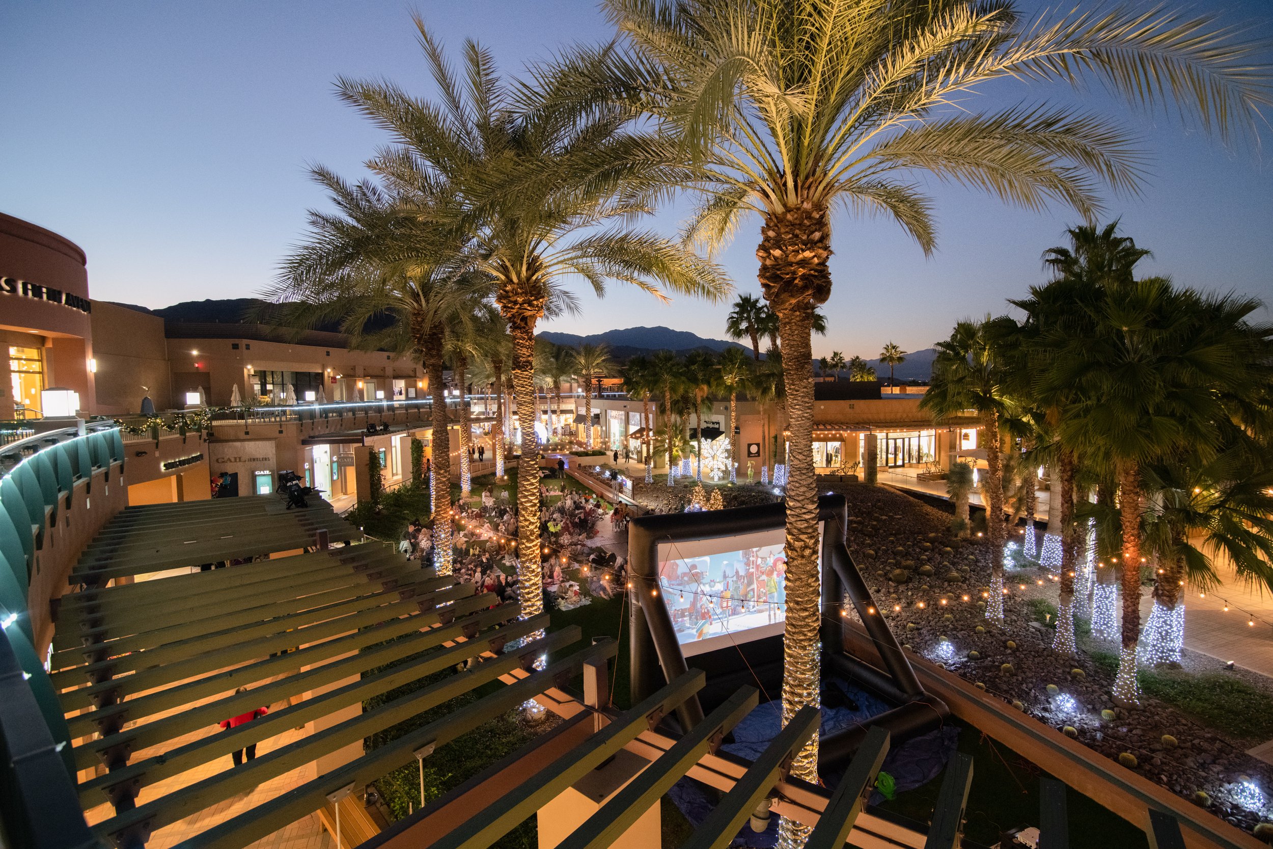The Gardens at El Paseo Shopping District of Palm Desert
