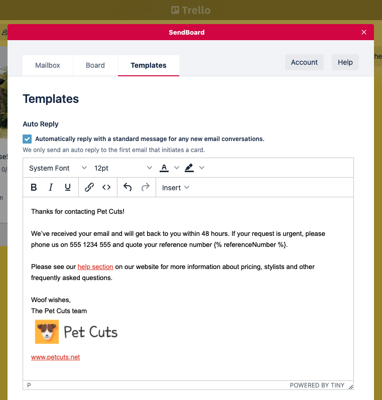 What your email auto-reply should say