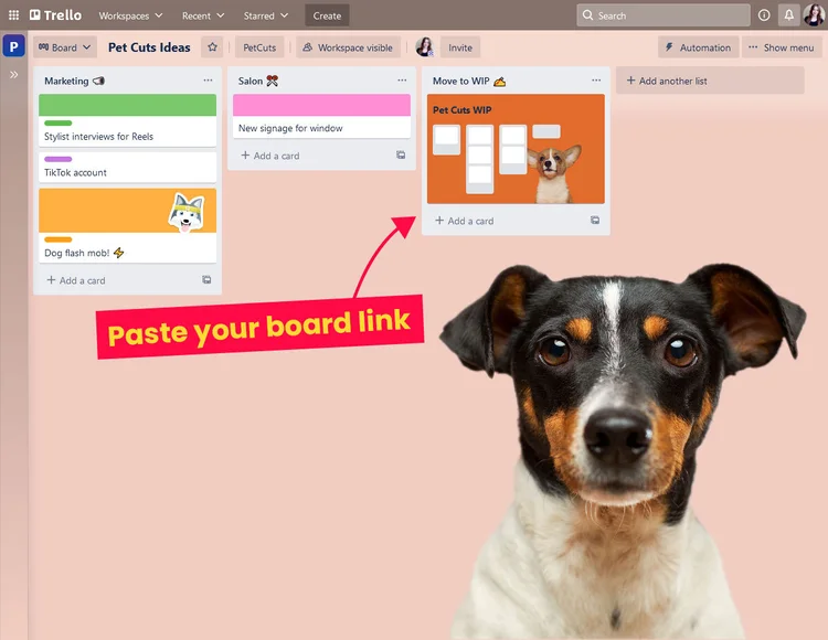 Link multiple Trello boards with this neat trick