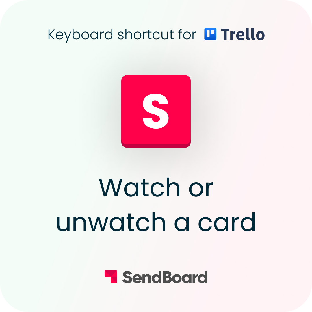 Watch or unwatch a card