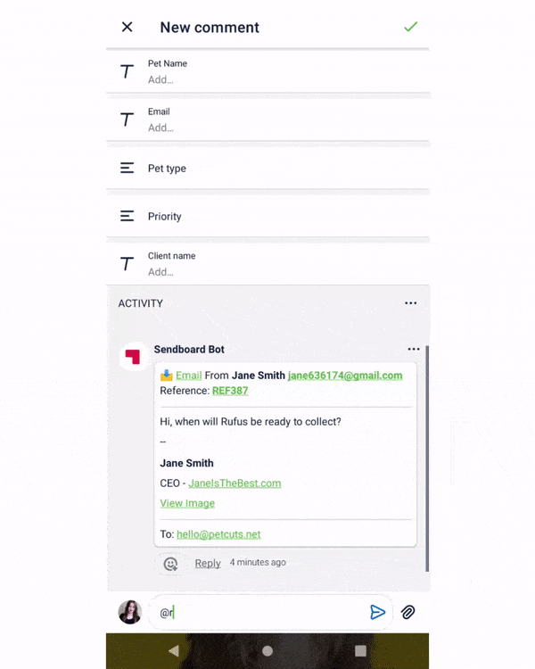 How to send and receive emails in Trello
