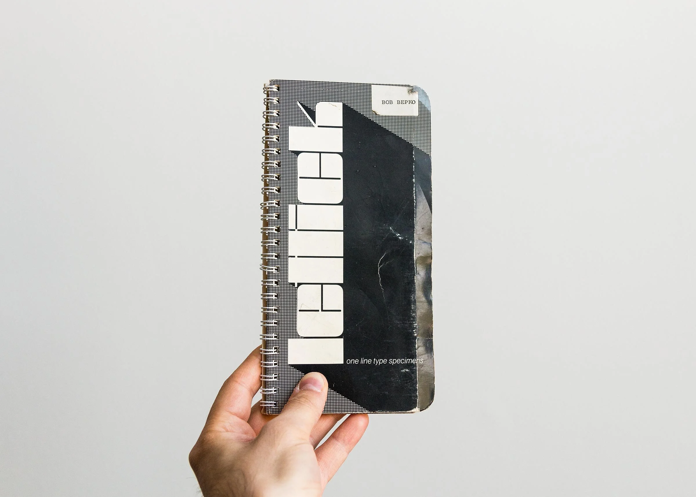 Lettick type specimens typography book