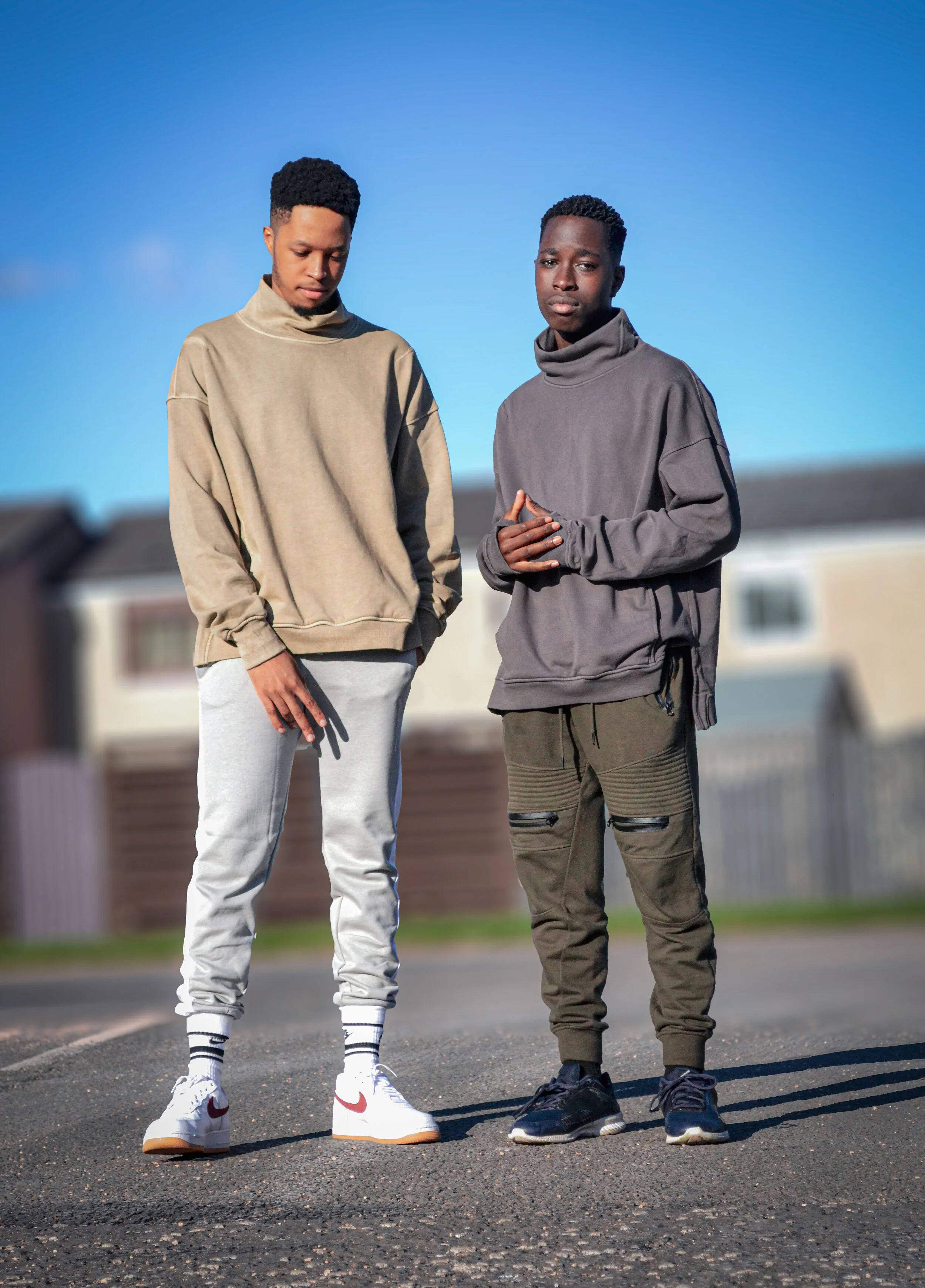 Oversized retro hoodie