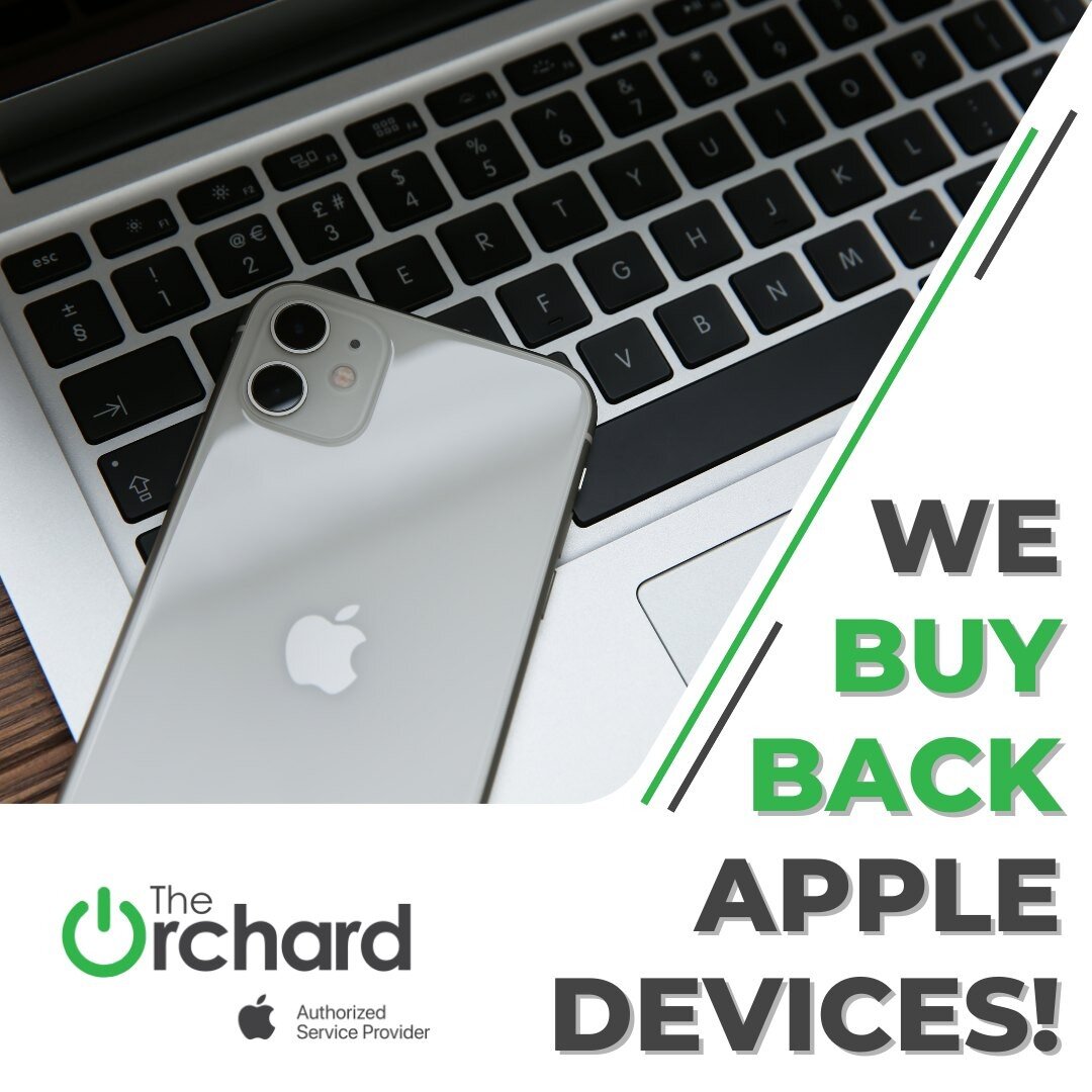 Need extra cash for the summer? The Orchard buys back Apple devices!
Macs | iPhones | iPads | Apple Watches 💻📱 

Bring your tech to our Lafayette or Carencro store and walk out with cash in your pocket! Same day service! Walk-ins welcome!