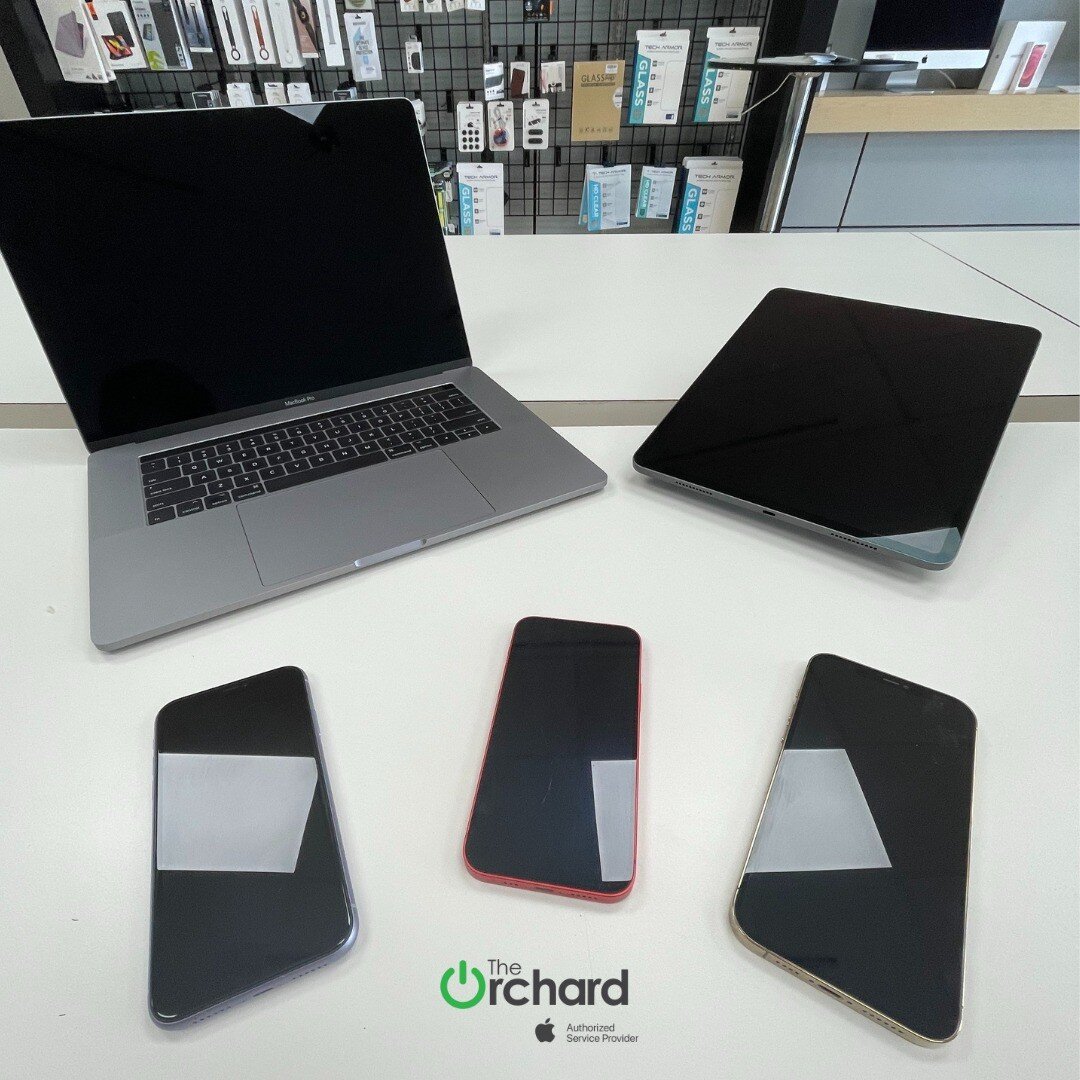 Come check out our latest inventory of Orchard Certified Preowned Apple devices! 📱💻

We have MacBooks, iPhones, iPads, Apple Watches, and more!
.
.
.
#theorchard #picktheorchard #applecertified #appleauthorized #appledevices #iphoneforsale #macbook