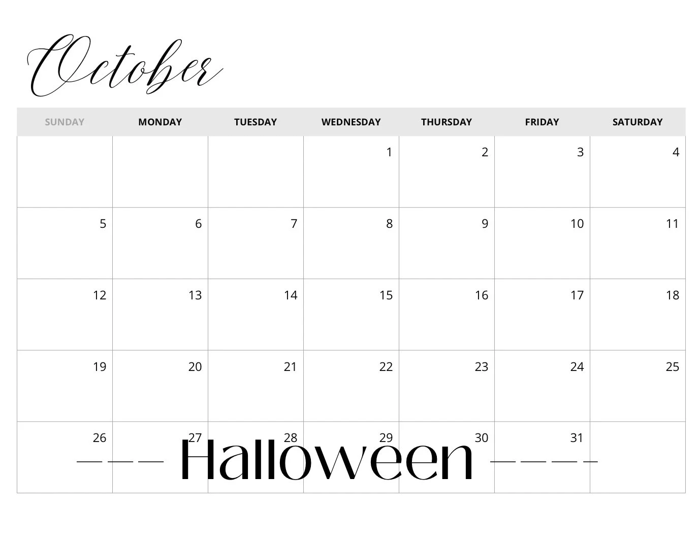 White Minimalist Simple 2025 Monthly Calendar - 10.jpeg