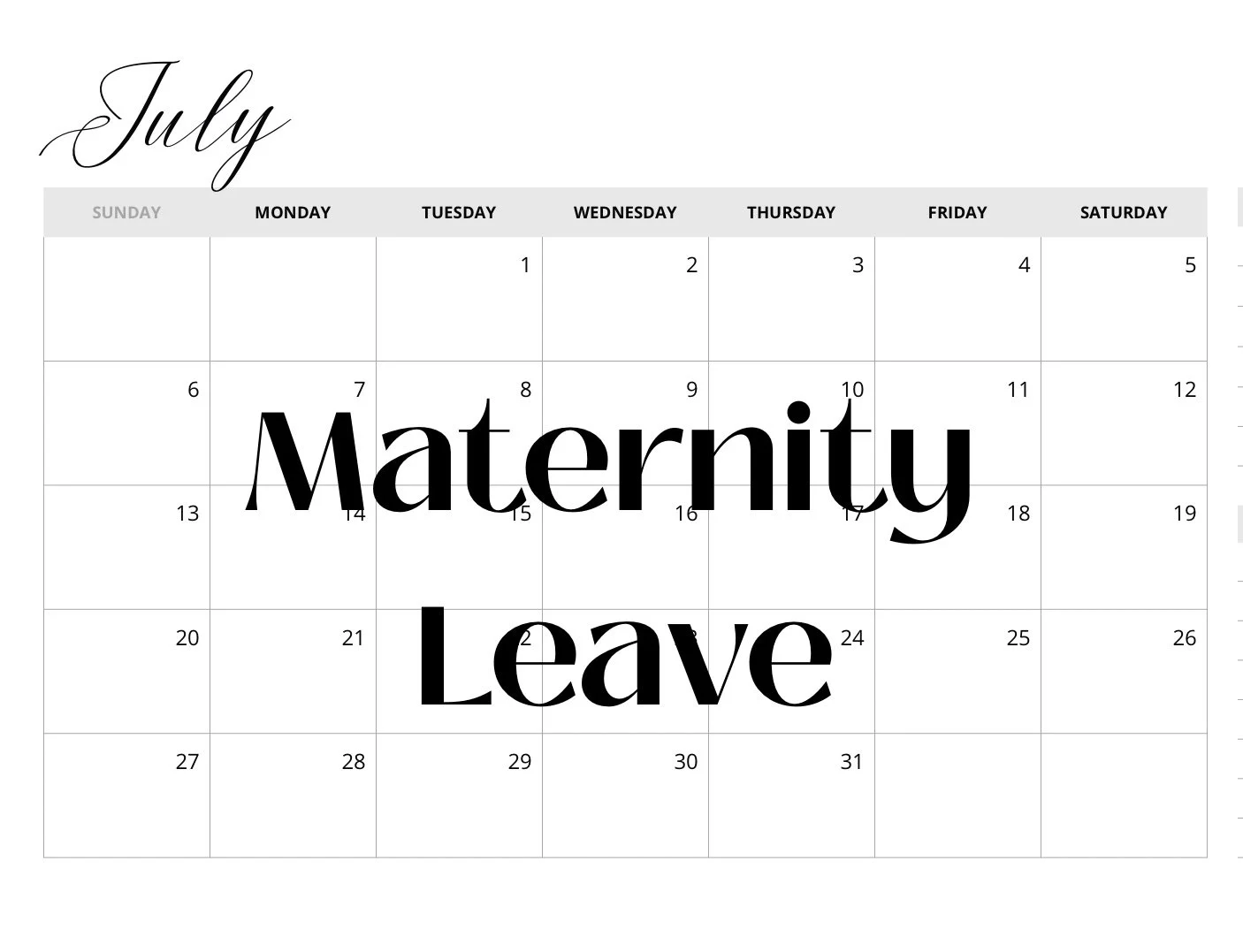 White Minimalist Simple 2025 Monthly Calendar - 7.jpeg