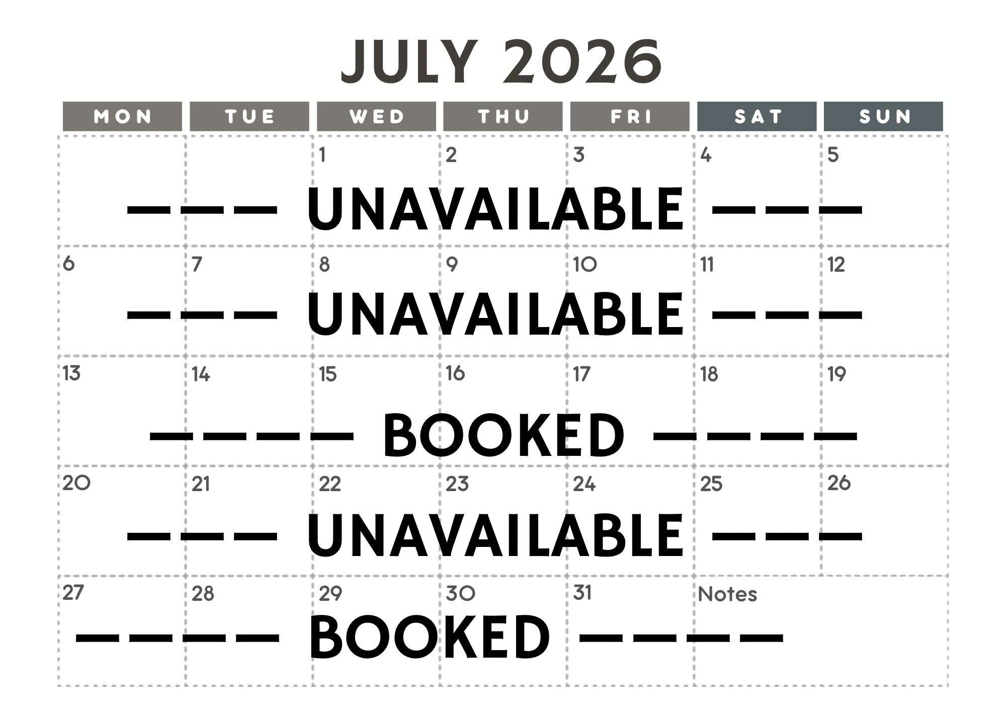Grey White Simple Modern 2026 Monthly Calendar - 07.png