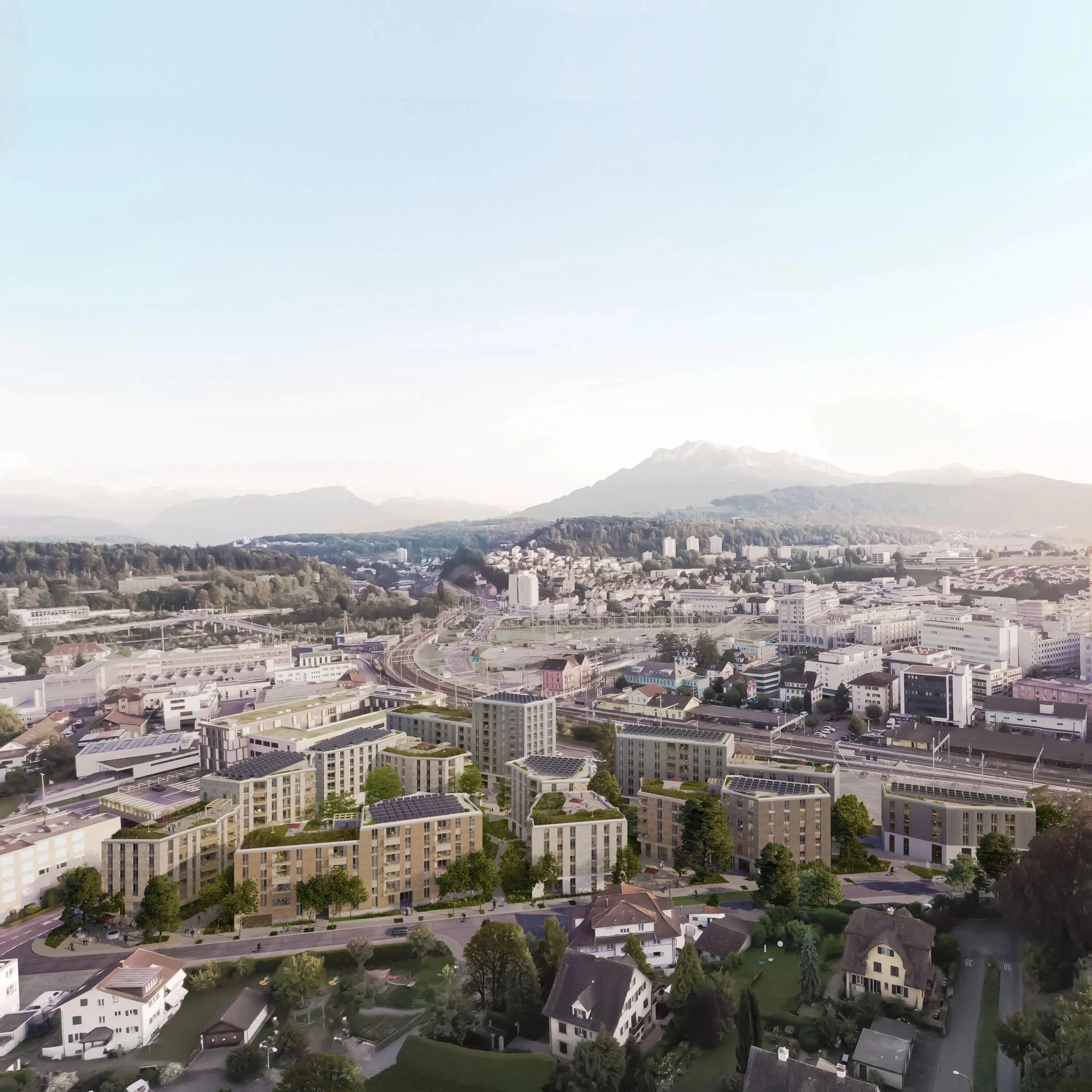 Emmen im Wandel zur urbanen Stadt