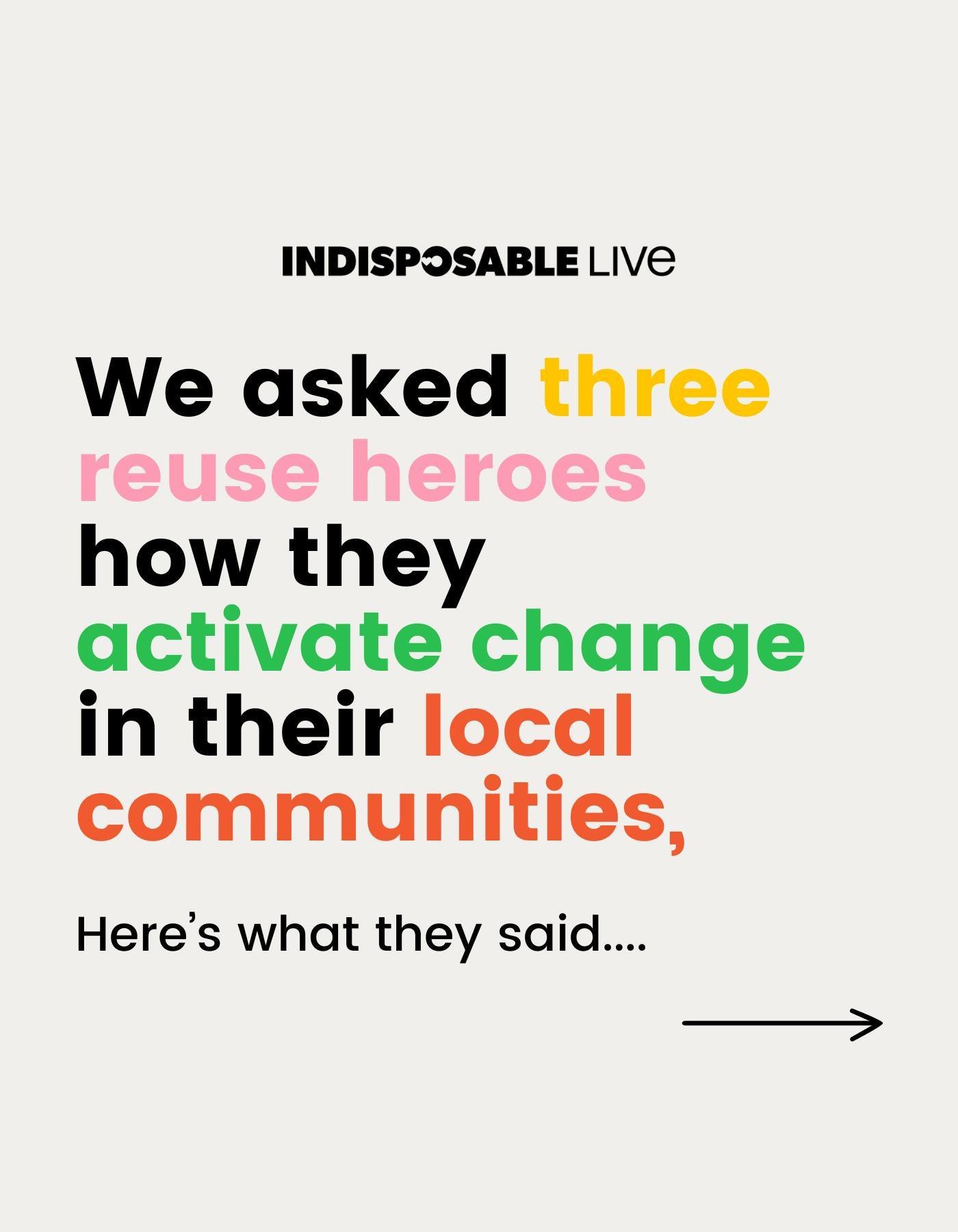 Earlier this week, we had the pleasure of hearing from The Reusies Activist of the Year winners on the latest episode of #IndisposableLive 🙌💫

Maria Gastelumendi, Founder of The Rising Loafer Cafe @therisingloafercafe, Kendra Schneider, owner of Ta