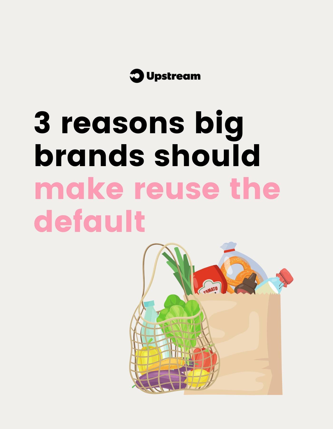 Do you remember &ldquo;asking&rdquo; for disposable packaging? Hmm we don&rsquo;t either&hellip;🧐

Corporations have the power and an obligation to offer a better choice. Consumers buy what companies sell them. We did not &ldquo;ask&rdquo; for our p