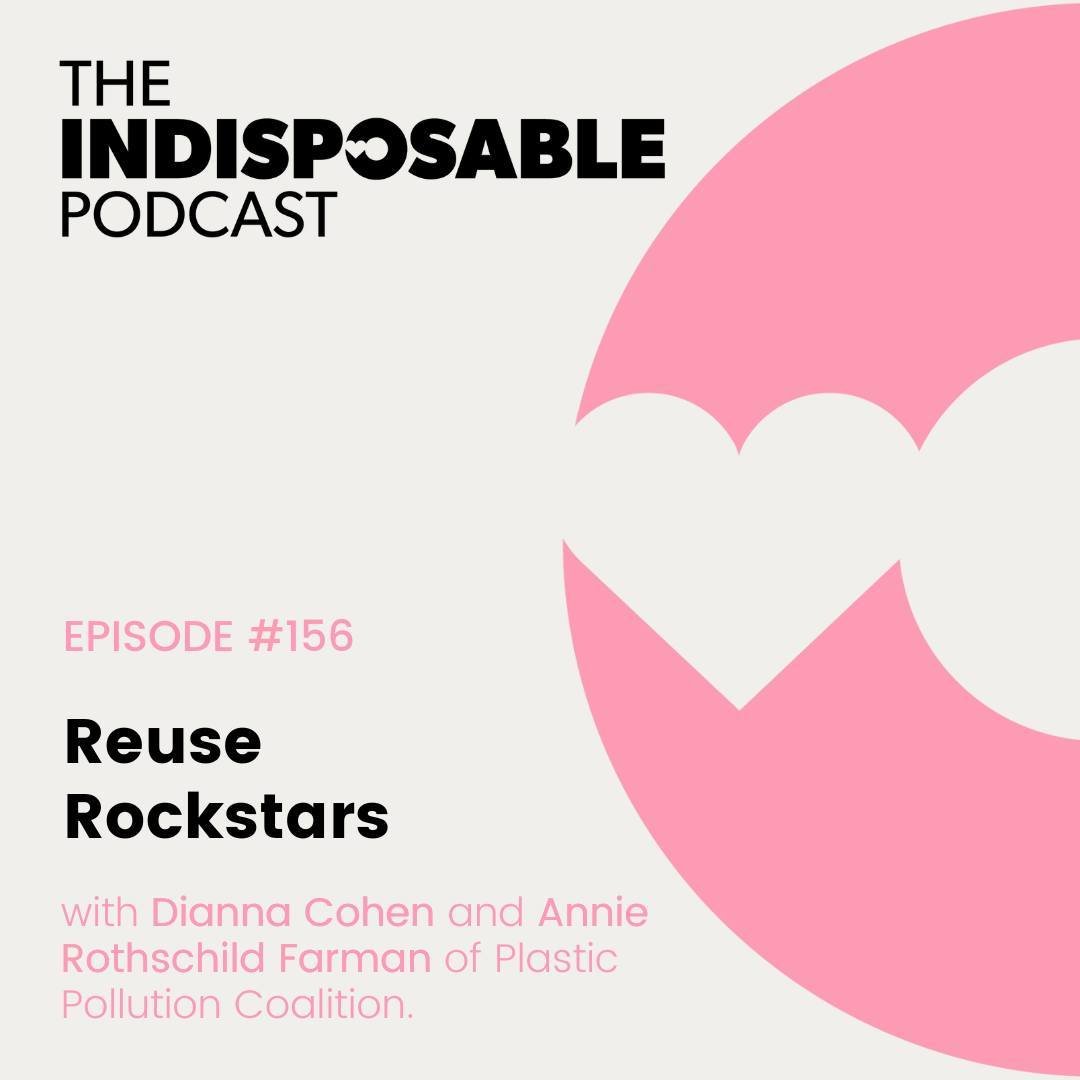 On the latest episode of #TheIndisposablePodcast, learn about how up-and-coming artists and activists are working together to reduce plastic pollution and waste at events&mdash;with Dianna Cohen @diannacat13 and Annie Rothschild Farman @arothfar of P